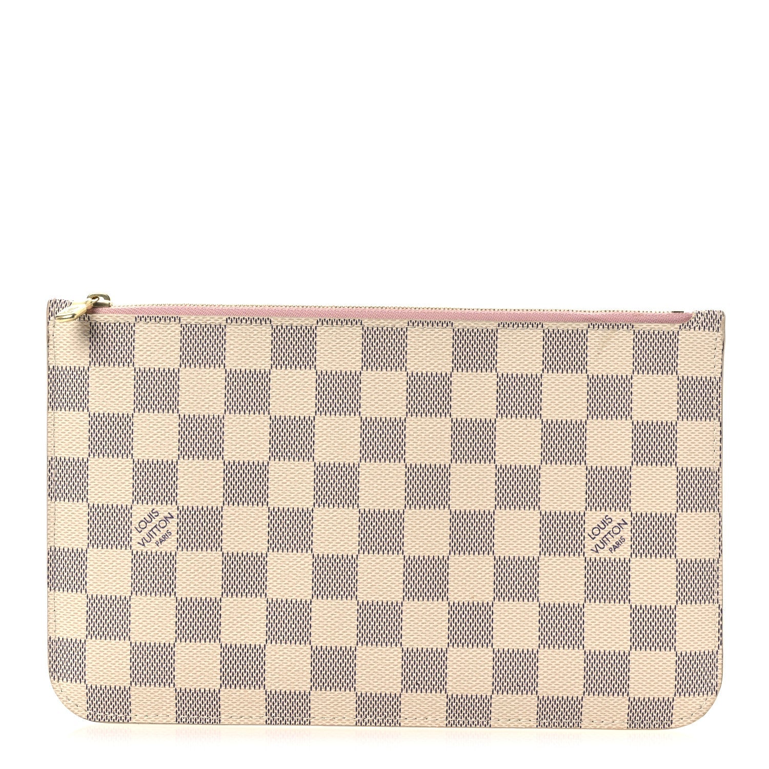 Damier Azur Neverfull MM GM Pochette Rose Ballerine