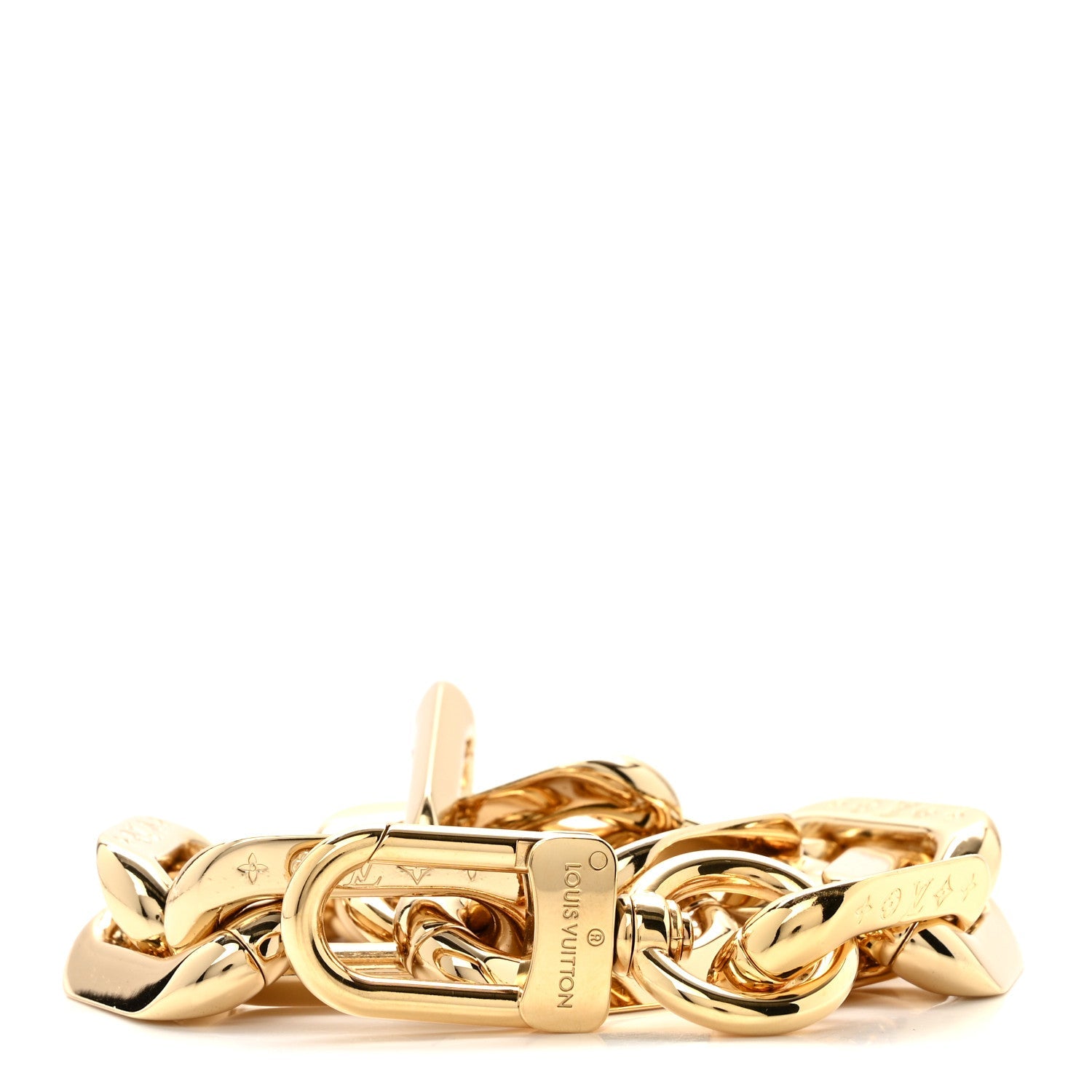 Metal Coussin PM Chain Strap Gold