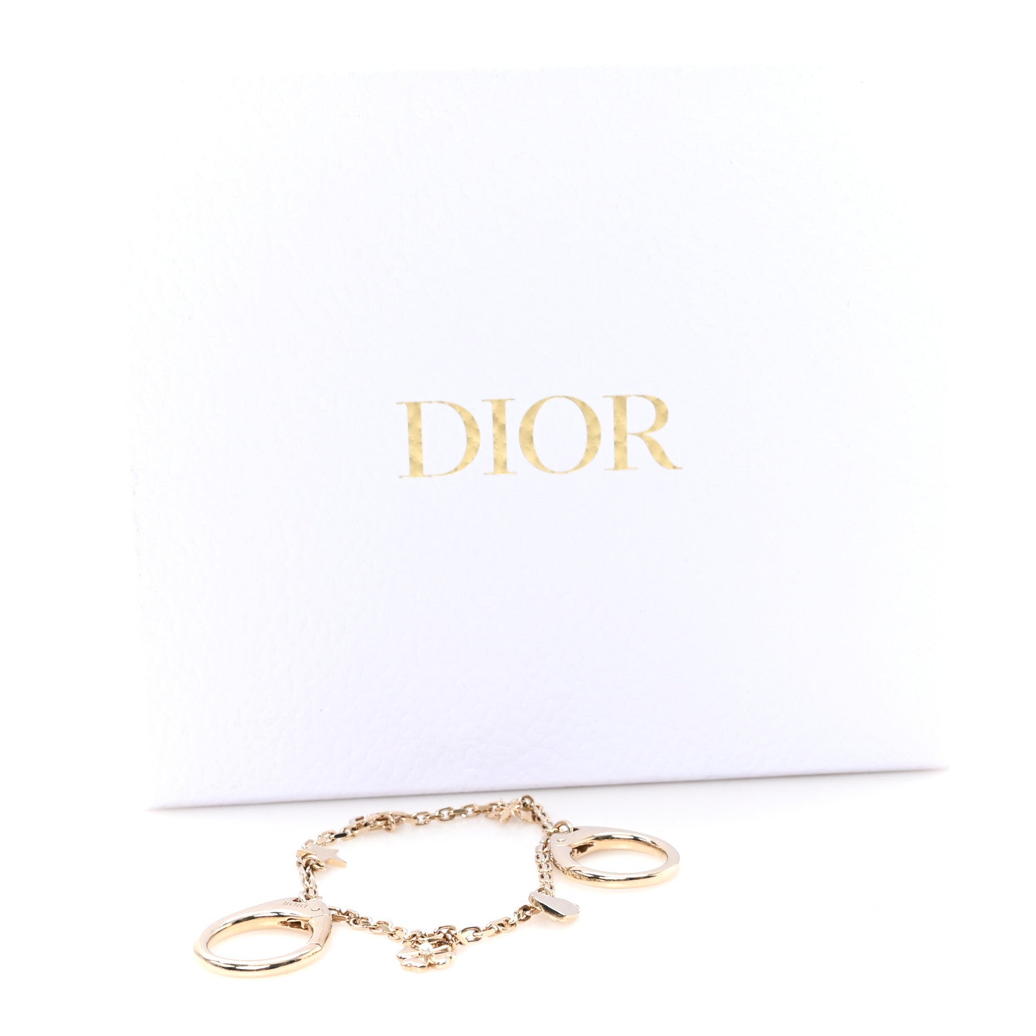 Metal Bag Charm Gold