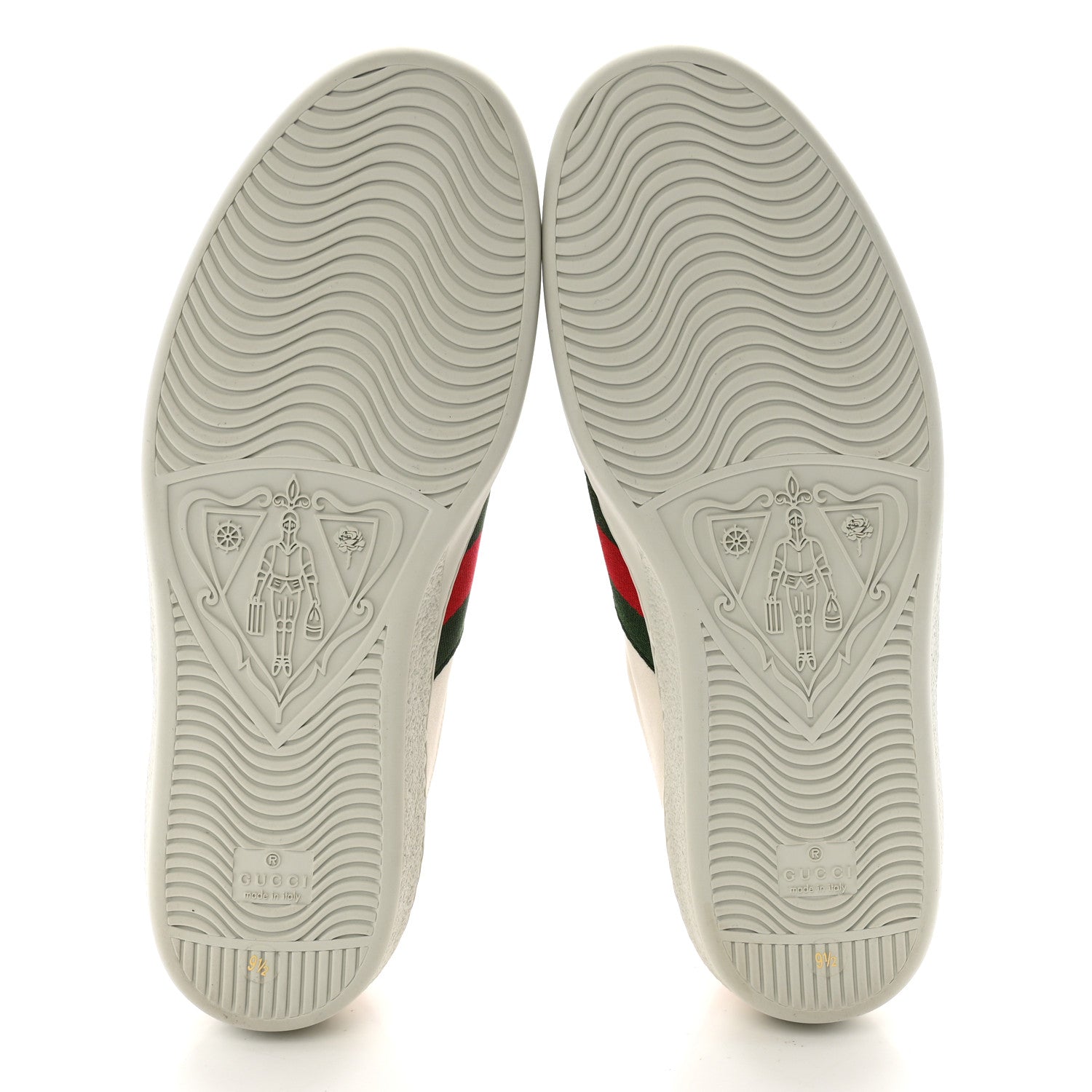 X FREYA HARTAS Calfskin Miro Soft Web Mythical Creature Embroidered Mens Ace Sneakers 9.5 New Mystic White