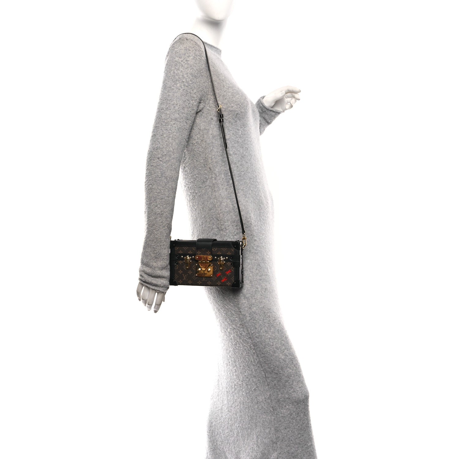 Monogram Petite Malle Black