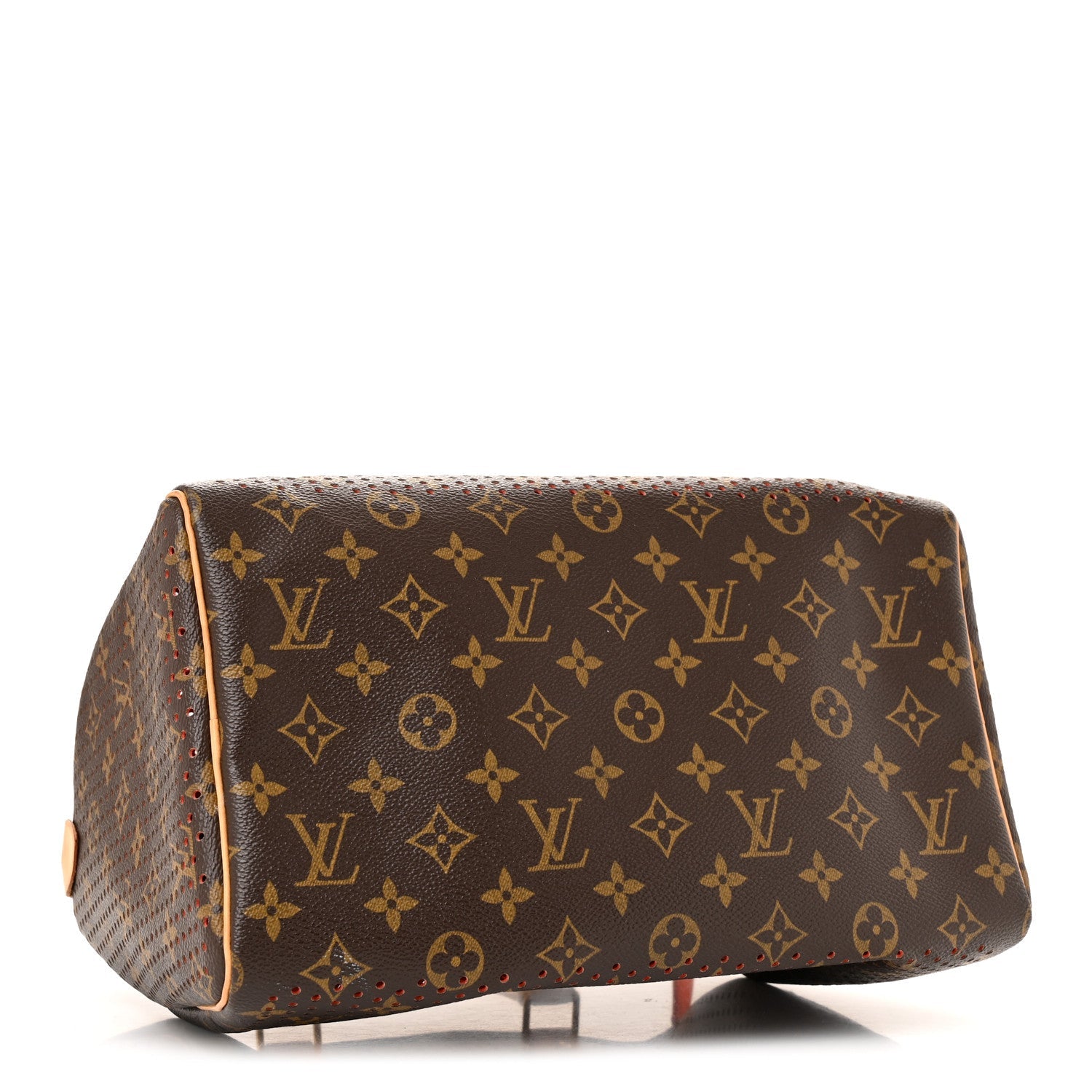 Monogram Perforated Speedy 30 Orange