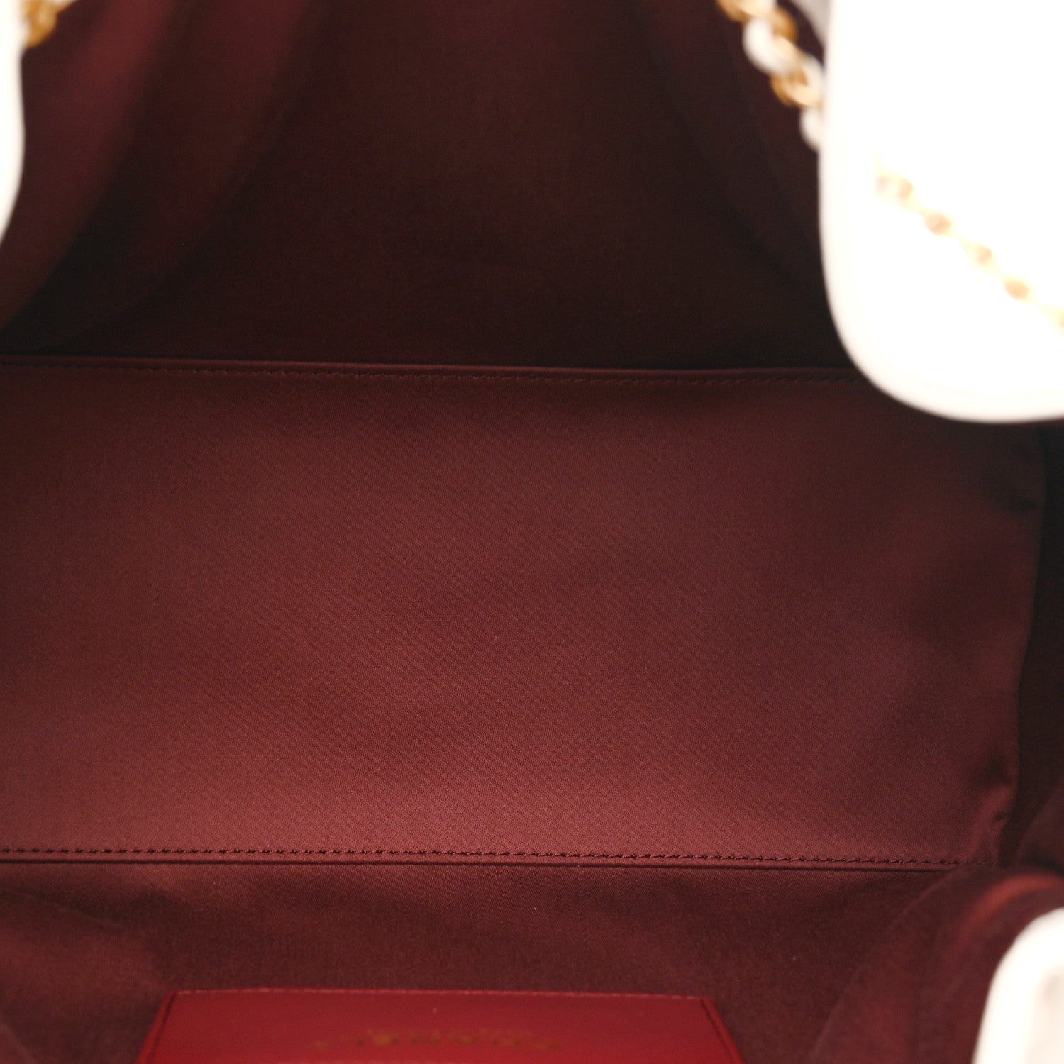 Caviar Quilted Small Chanel 25 Handbag White