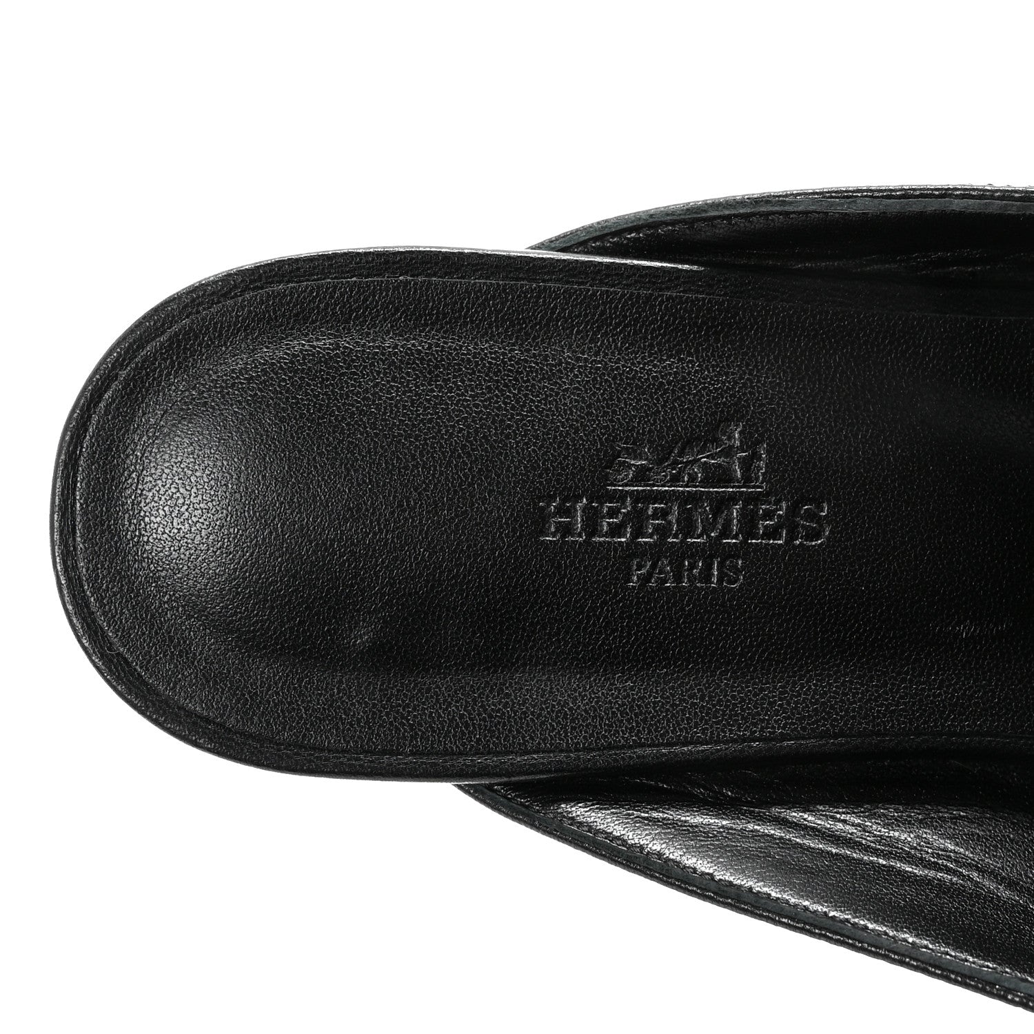 Goatskin Groupie Mules 39 Black