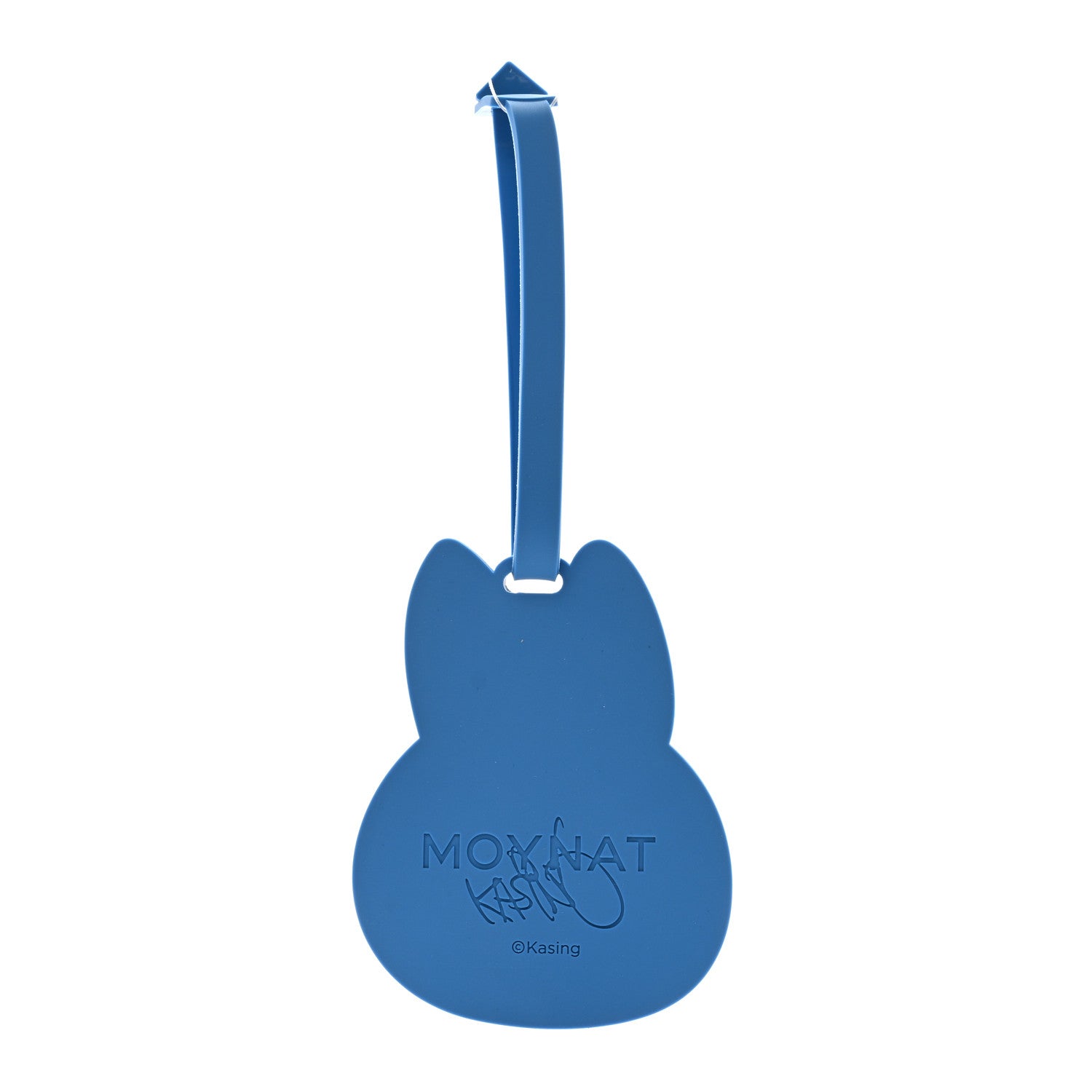 X KASING LUNG Rubber Labubu Bag Charm Blue