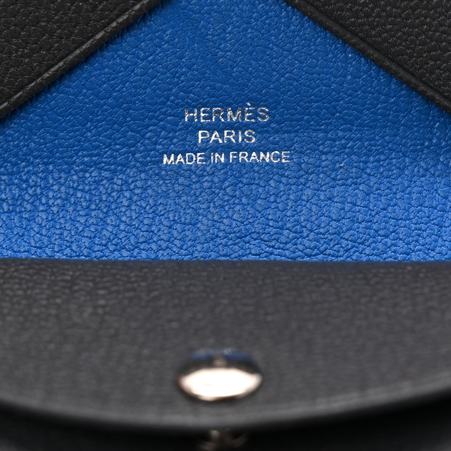 Chevre Mysore Verso Calvi Duo Card Case Ardoise Bleu Hydra