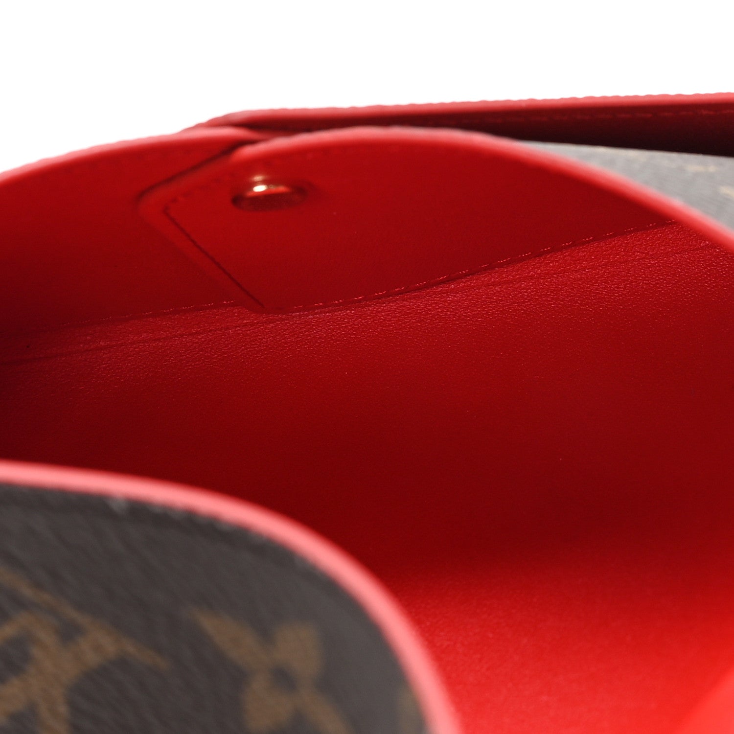 Monogram Medium Kirigami Pochette Insert Coquelicot