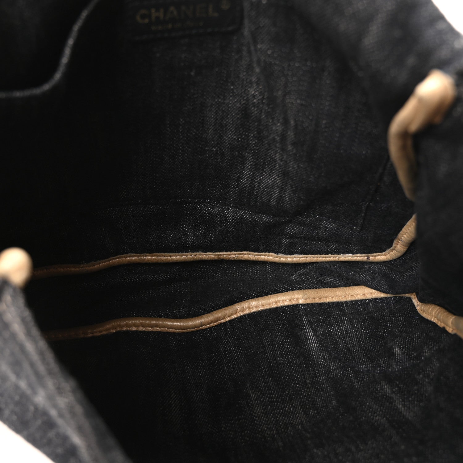 Denim CC Messenger Bag Blue