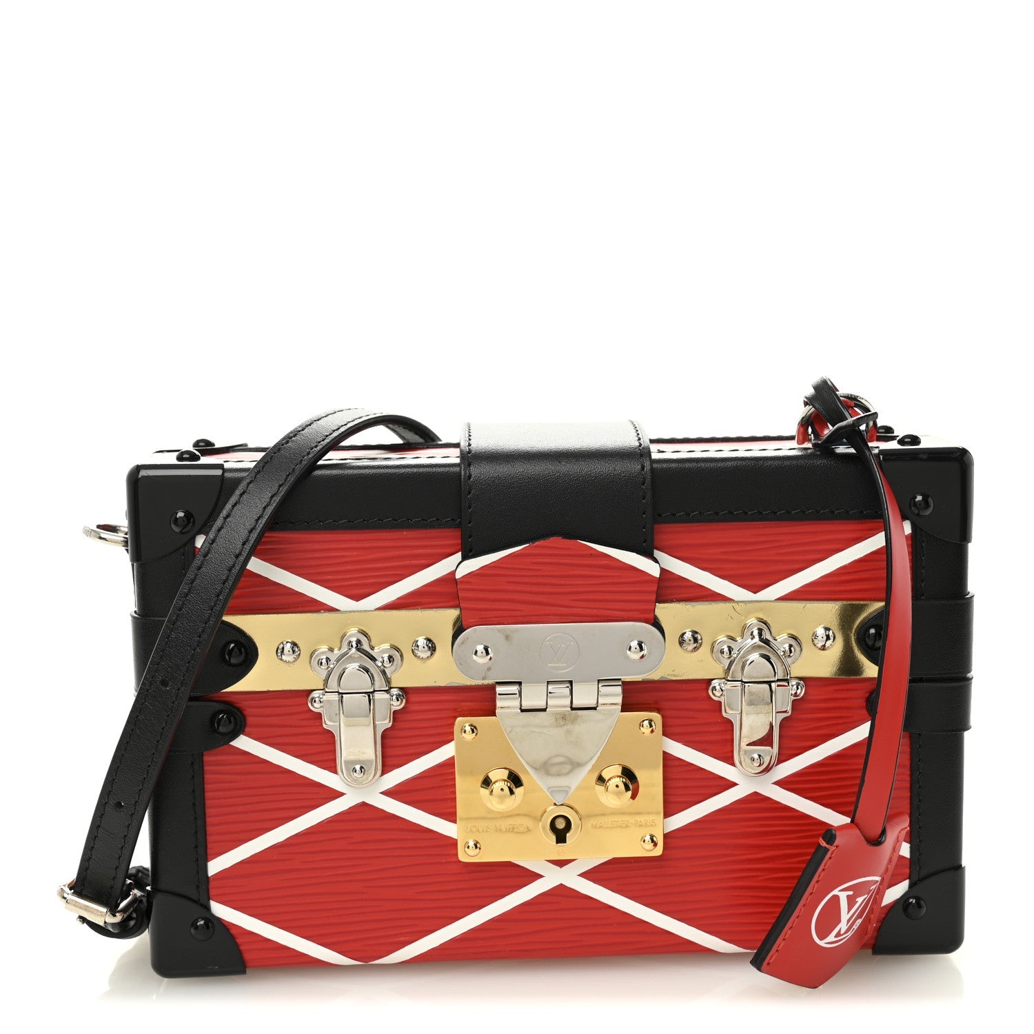 Epi Petite Malle Malletage Red