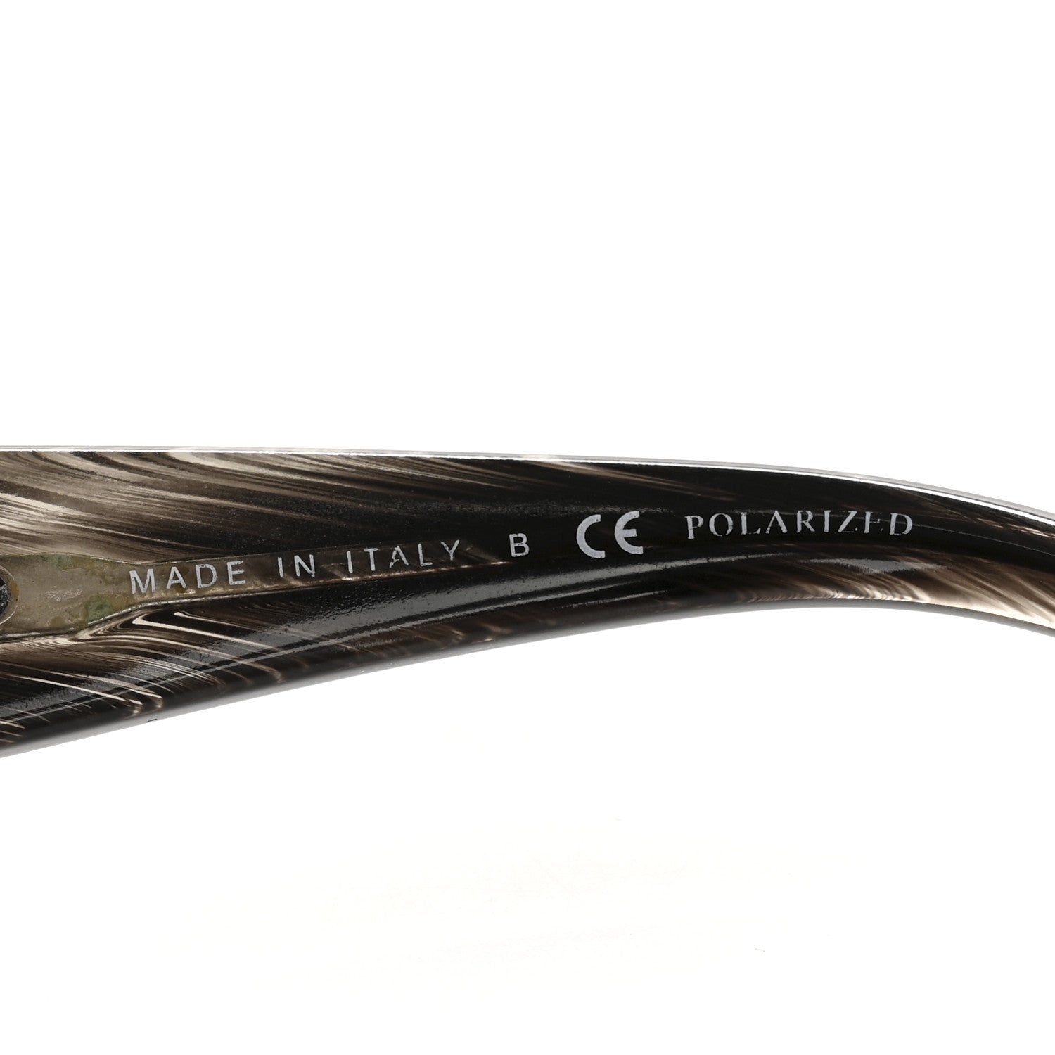 Acetate Lambskin Chain Sunglasses 5362-Q Black