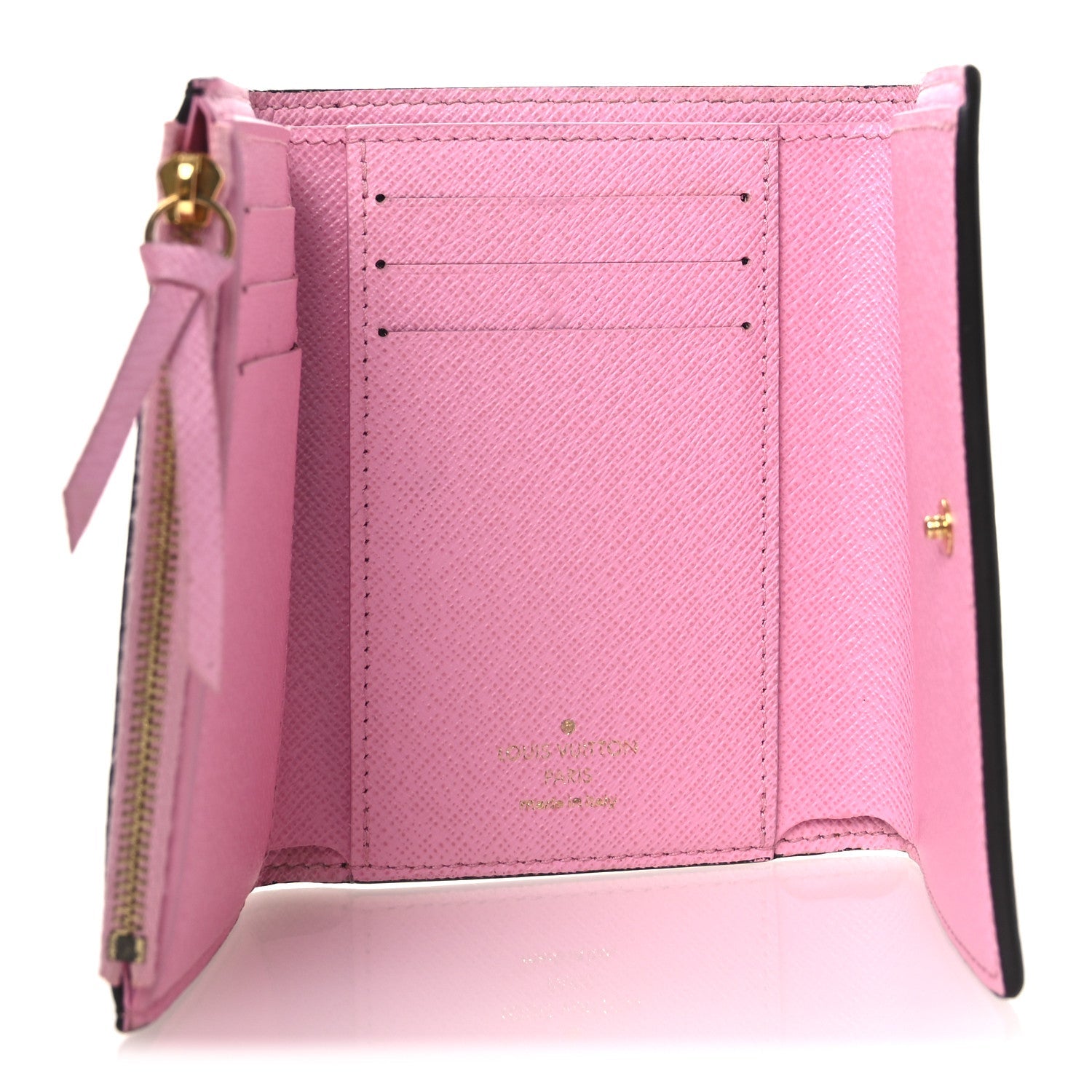 Monogram 2023 Christmas Animation Alpine Victorine Wallet Wisteria Pink