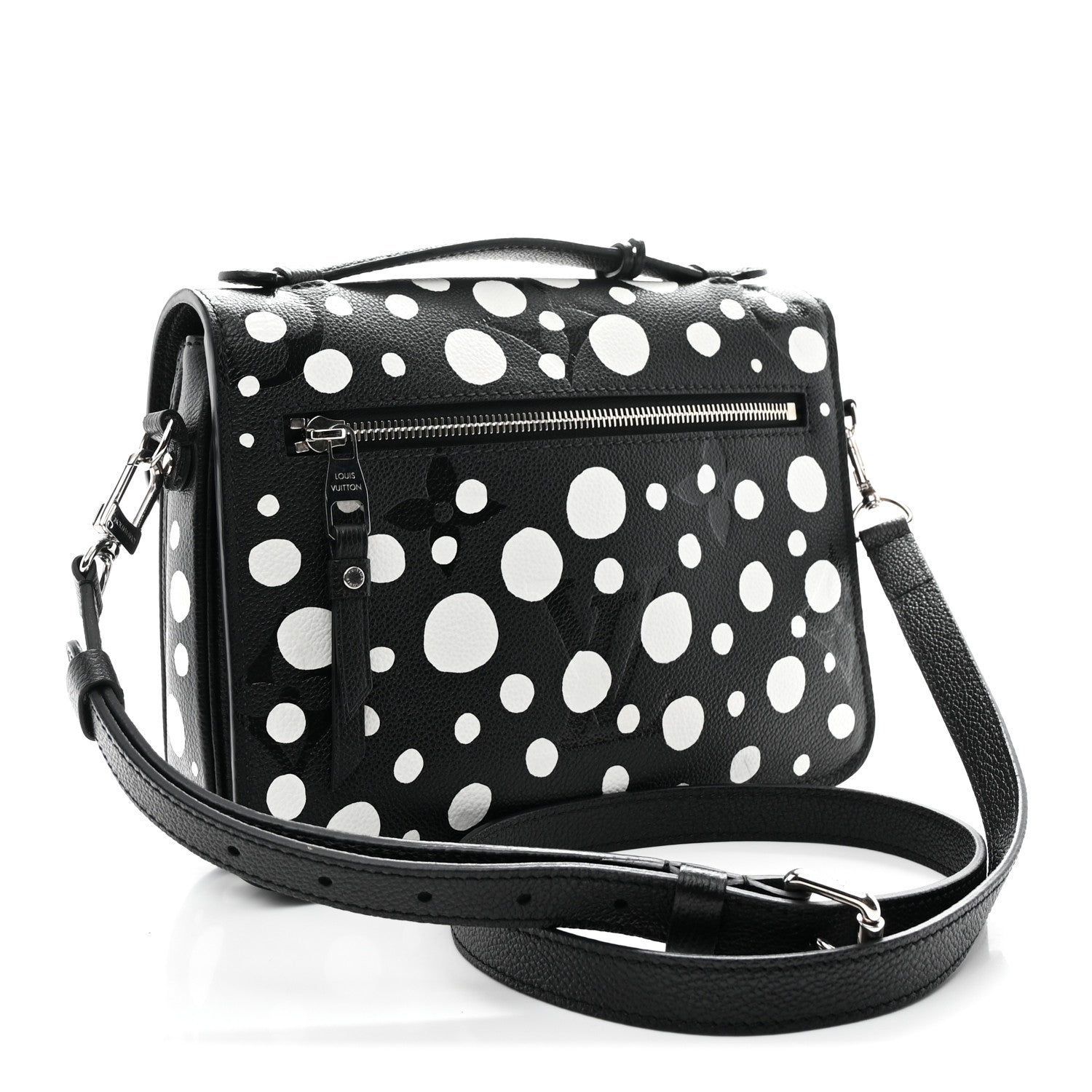 LV X YK Empreinte Monogram Giant Pochette Metis Black