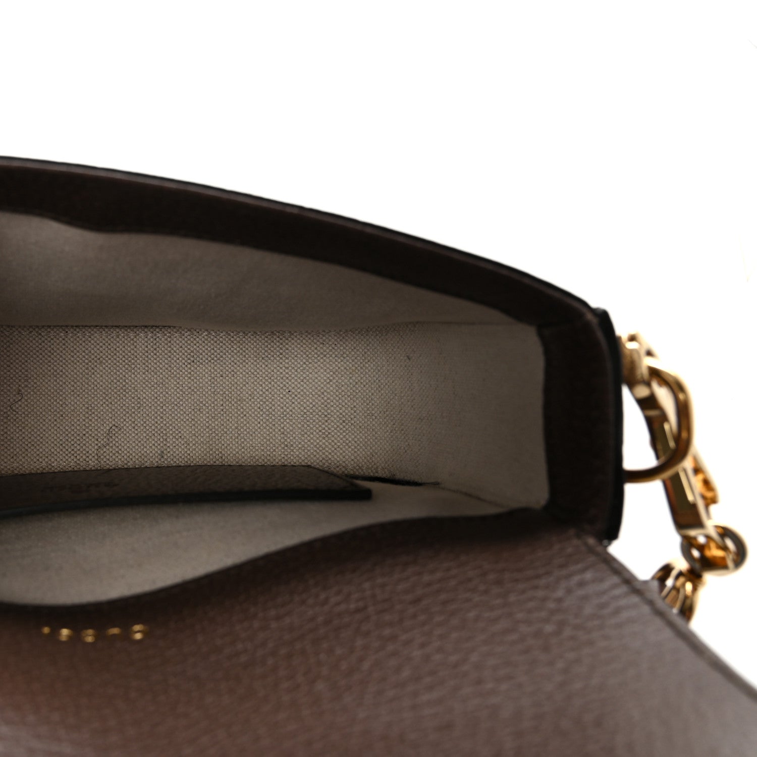 Monogram Jumbo GG Textured Dollar Calfskin Web Mini Horsebit 1955 Shoulder Bag Camel Ebony New Acero