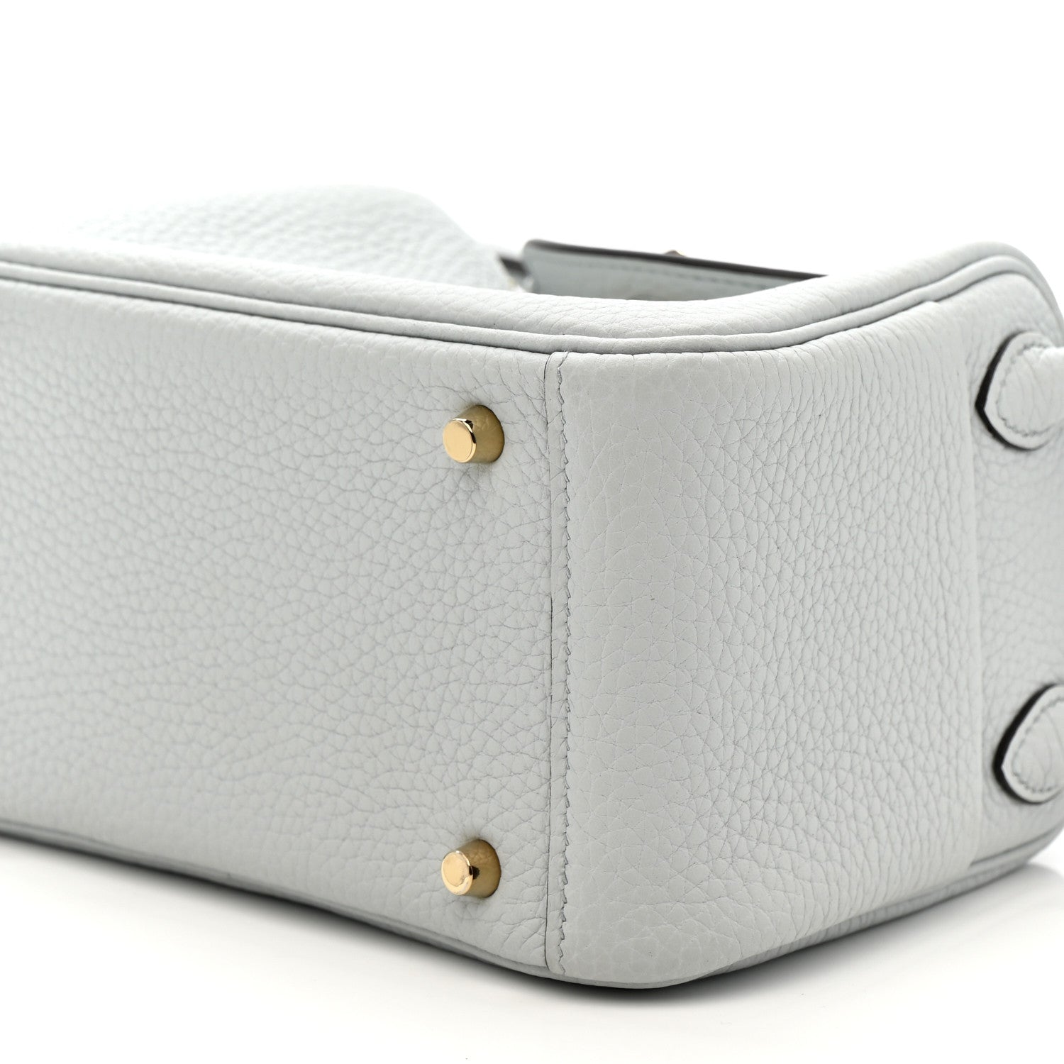 Taurillon Clemence Mini Lindy 20 Bleu Pale