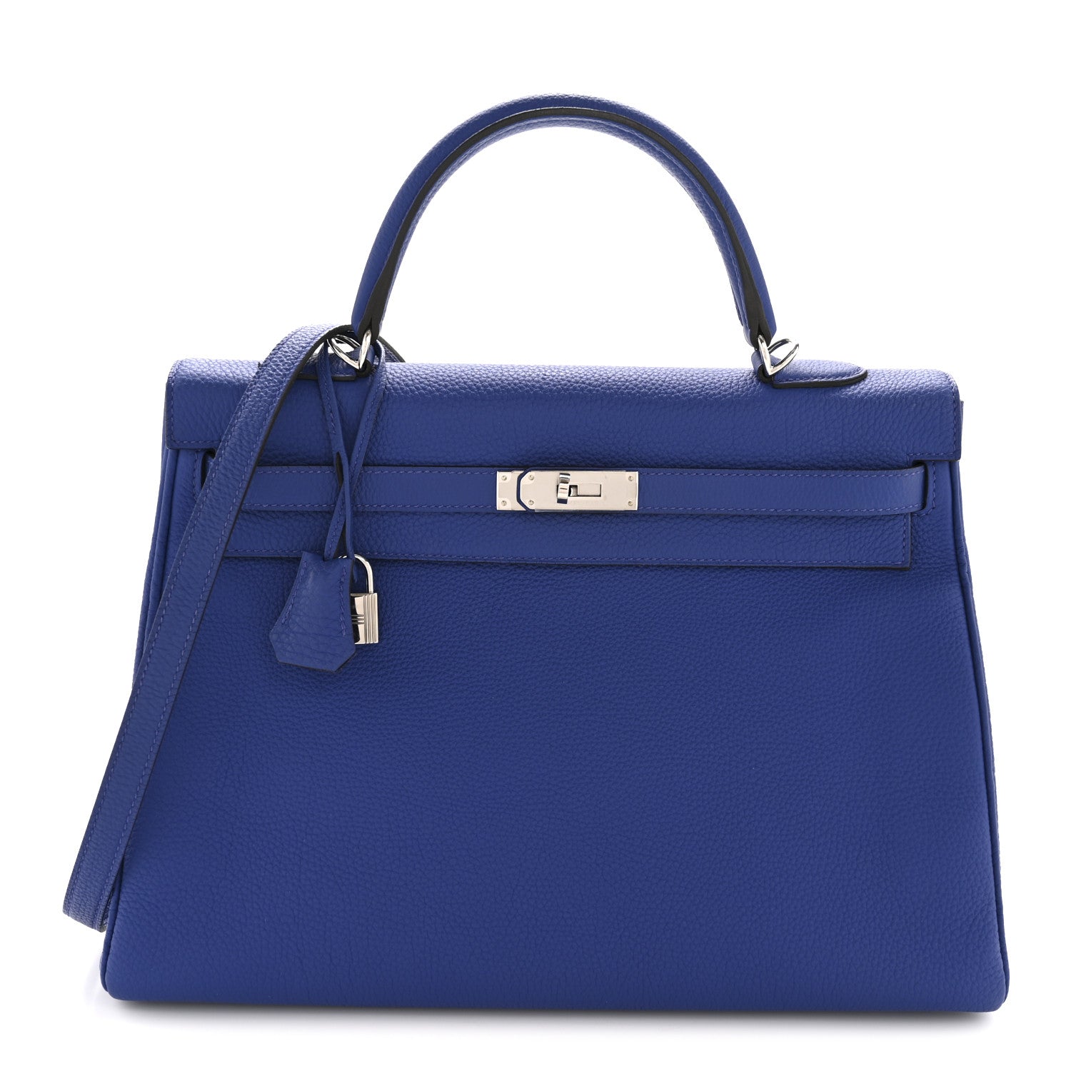 Togo Kelly Retourne 35 Bleu Electrique