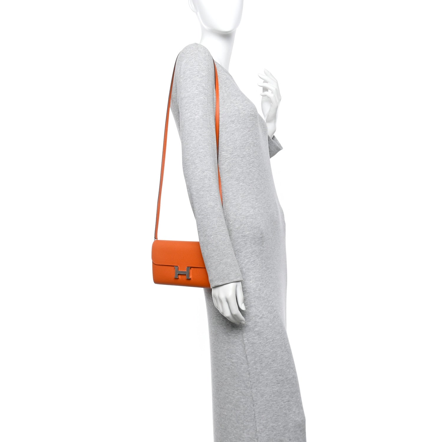 Epsom Constance Long Wallet To Go Wallet Orange