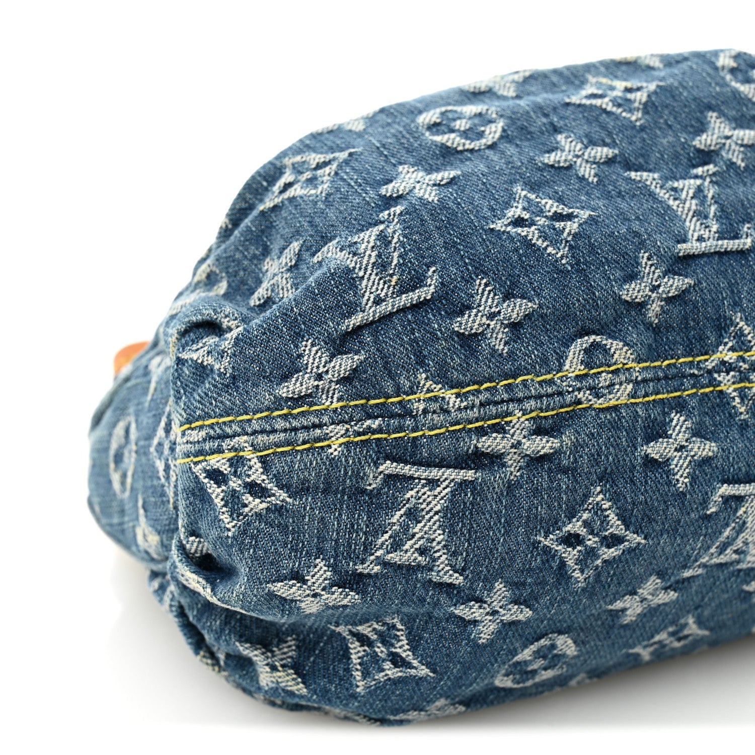 Monogram Denim Pleaty Blue