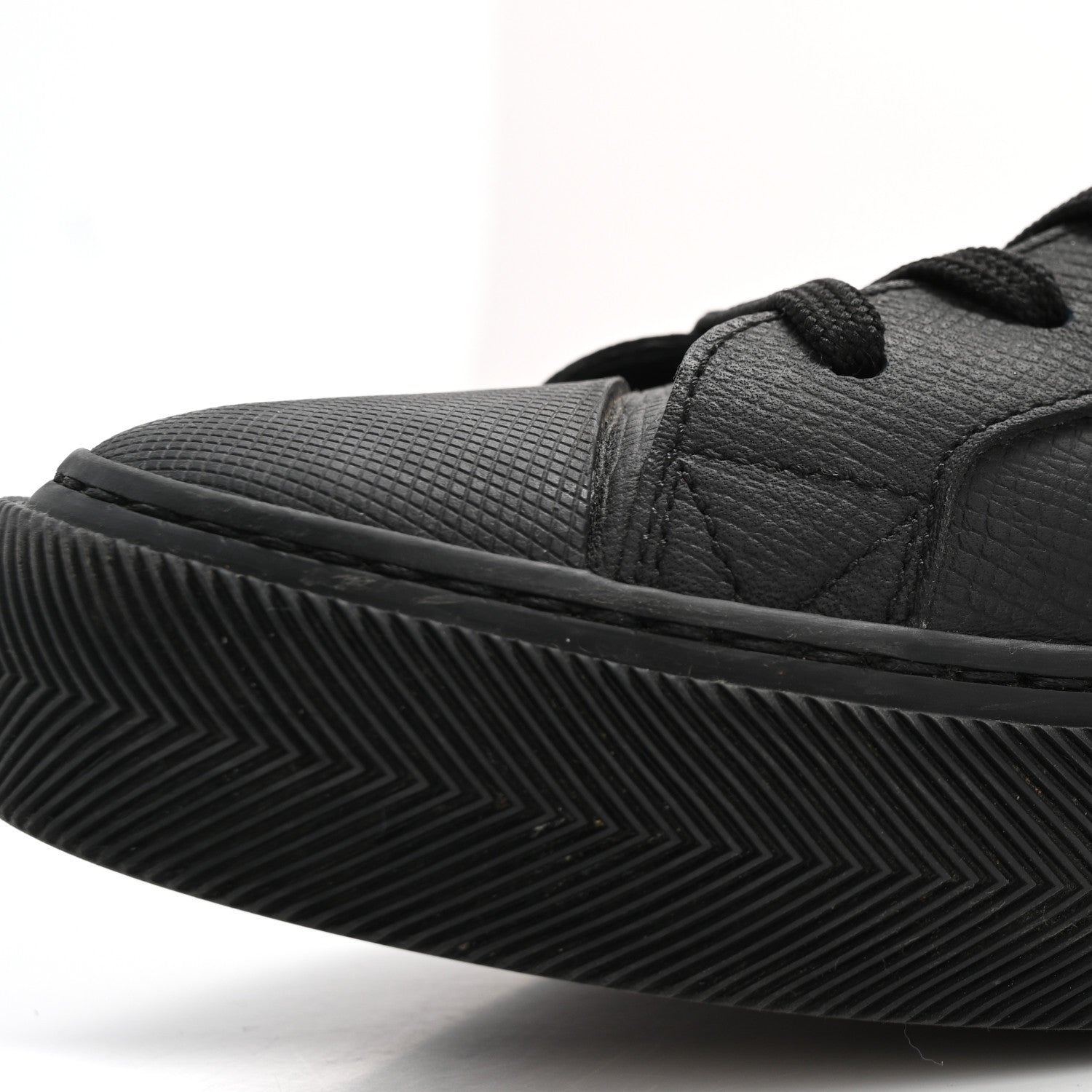 Calfskin LV Tattoo Sneaker Boots 8 Black