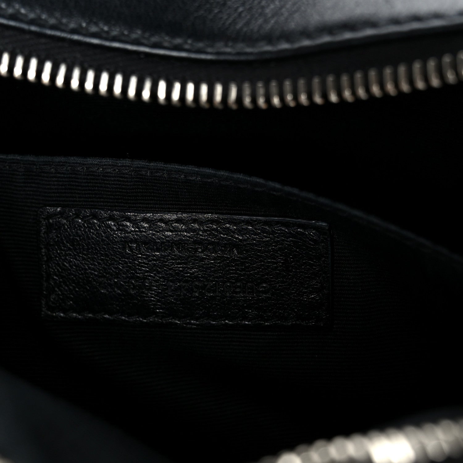 Calfskin Matelasse Monogram Lou Camera Bag Black