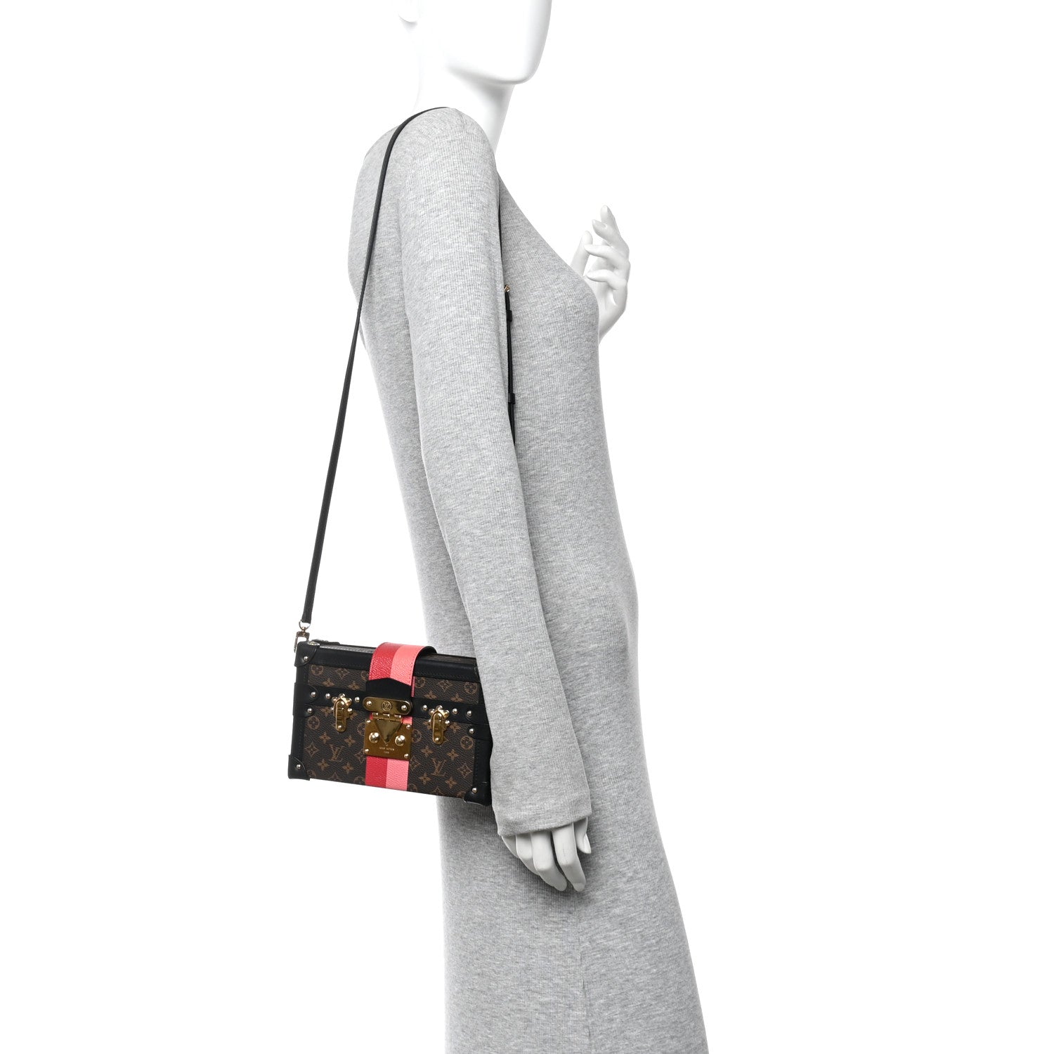 Monogram Stripes Petite Malle