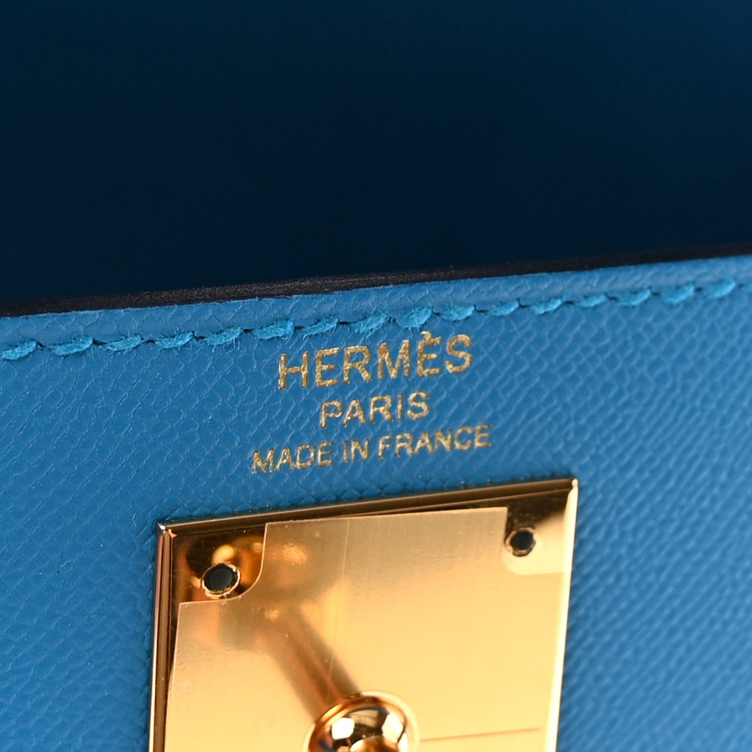 Epsom Kelly Sellier 28 Bleu Frida