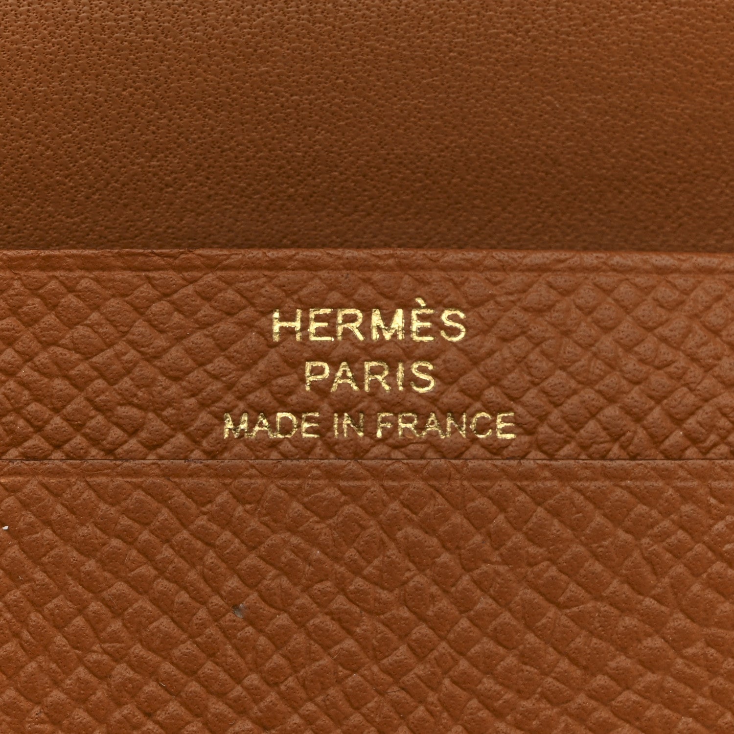 Epsom Bearn Card Holder Wallet Gold