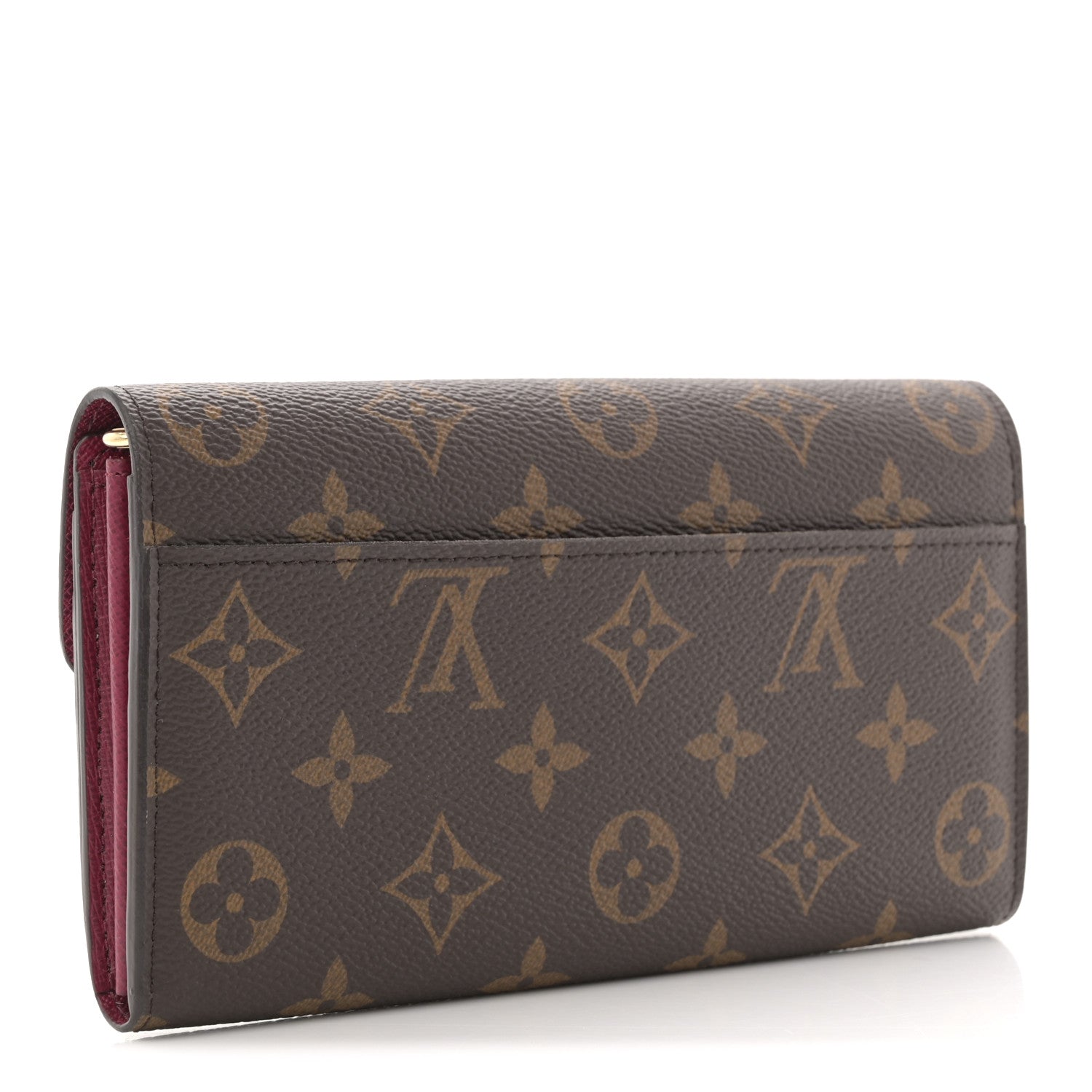 Monogram Sarah Wallet NM Fuchsia