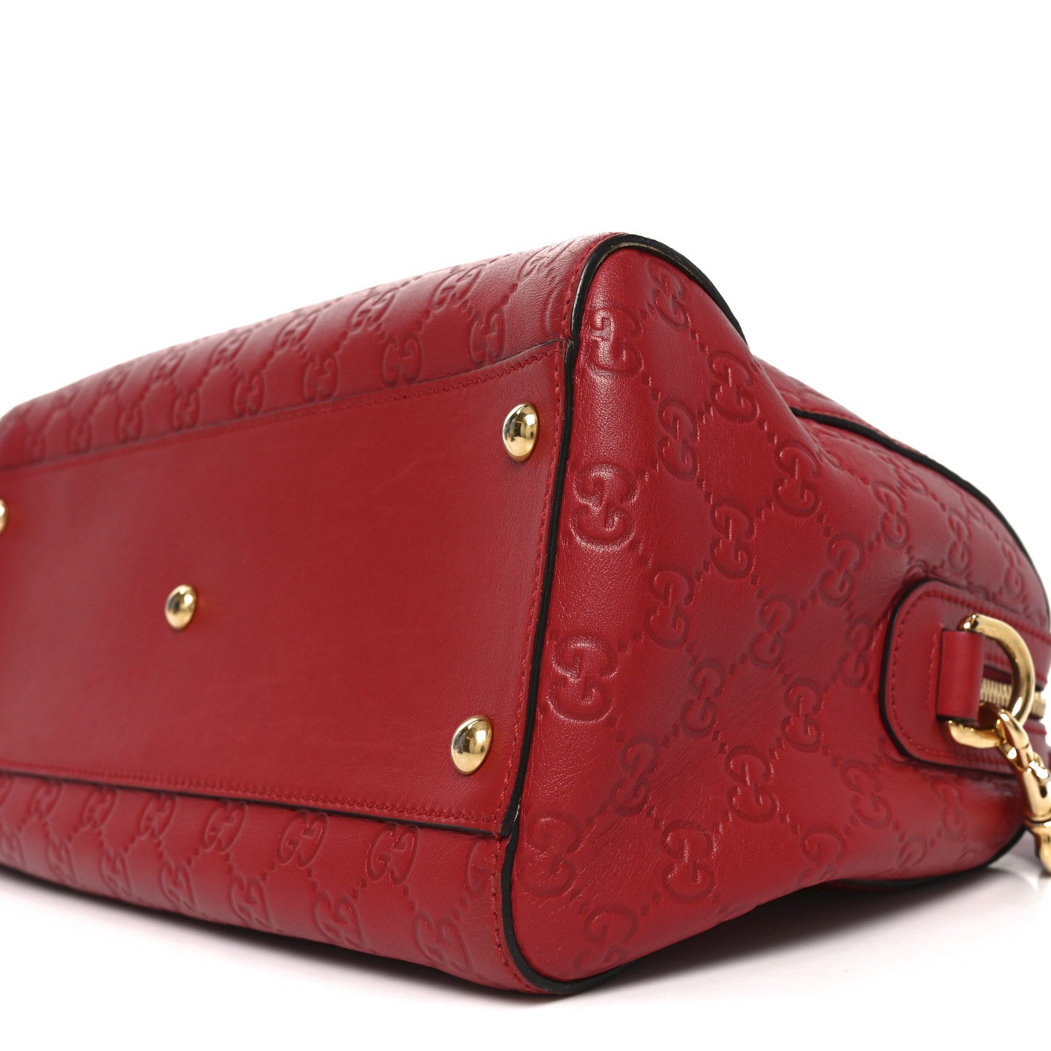 Guccissima Signature Boston Hibiscus Red