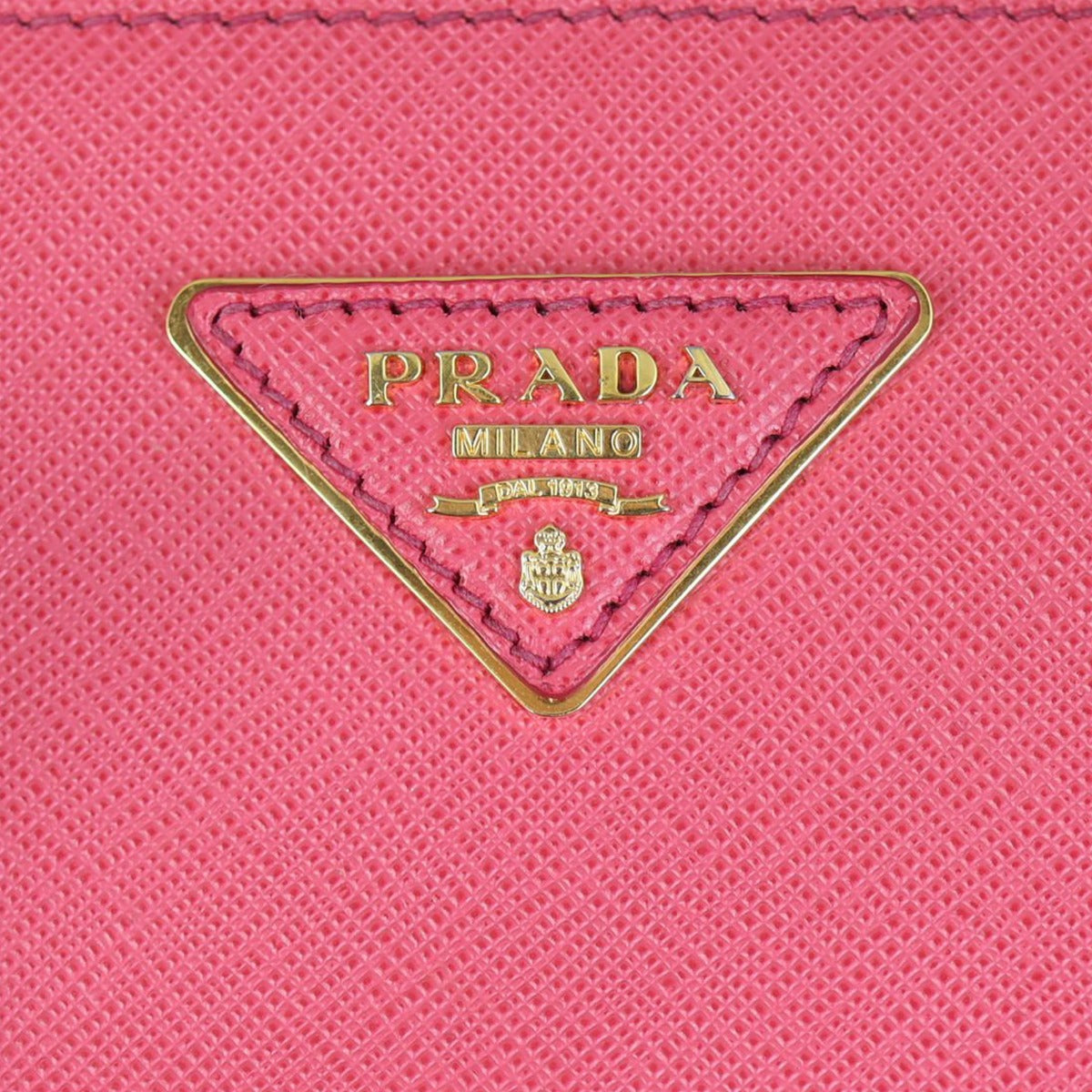 Prada Saffiano Lux Galleria Double Zip Tote Mini