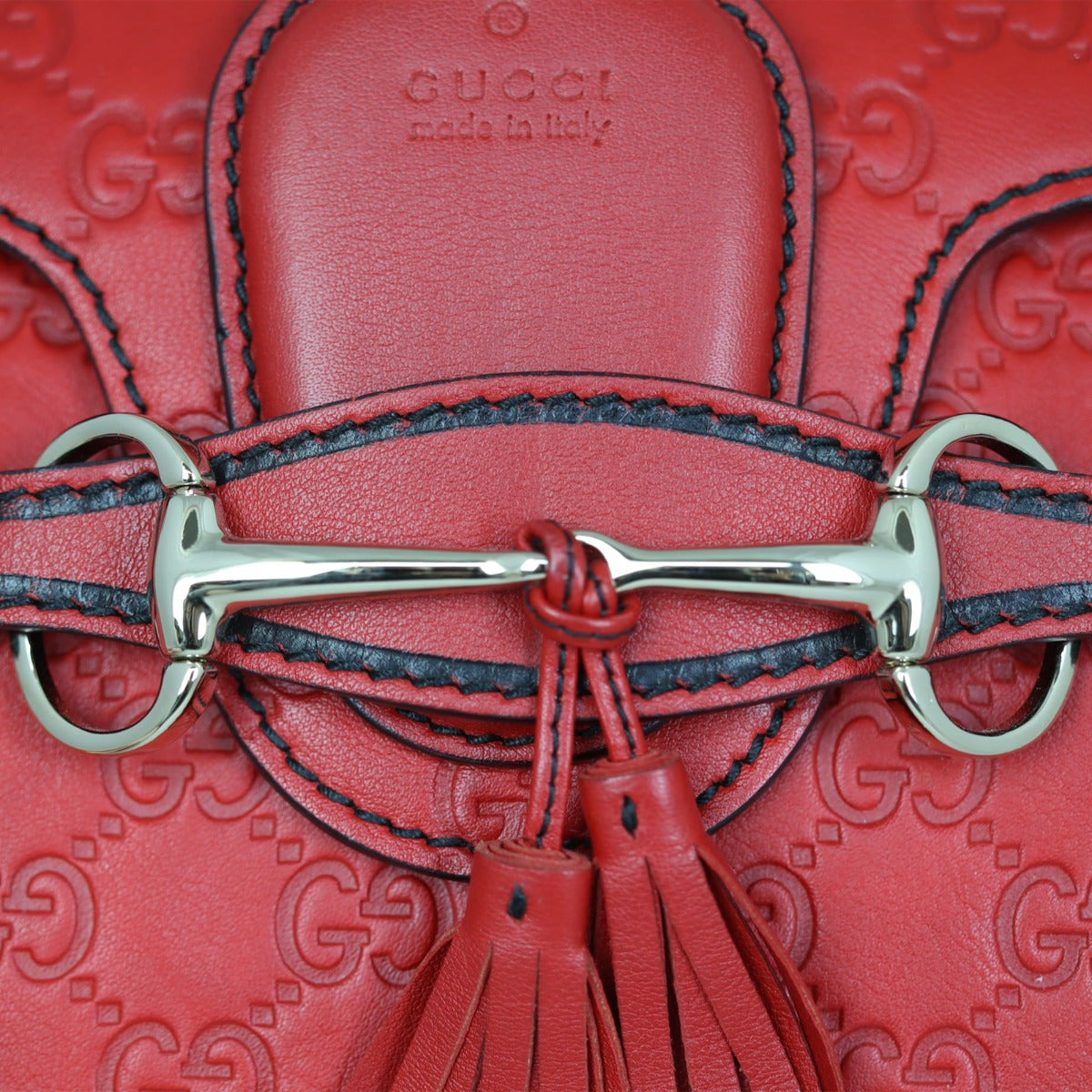 Gucci Emily Guccissima Chain Shoulder Bag