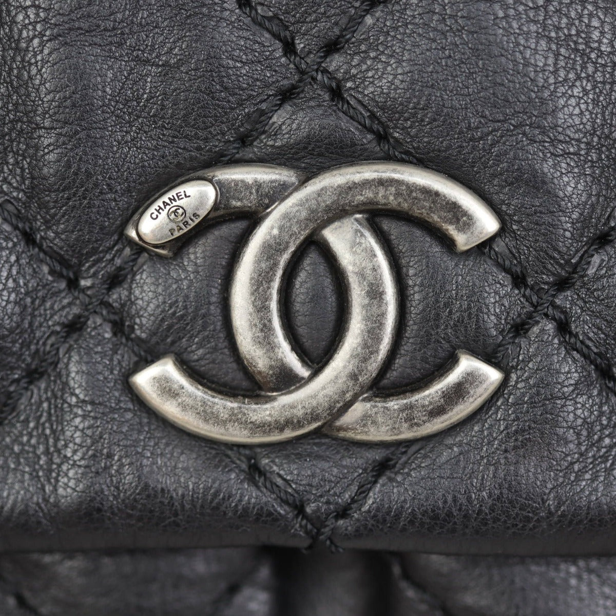 Chanel Stitch It Double Pocket Flap Bag