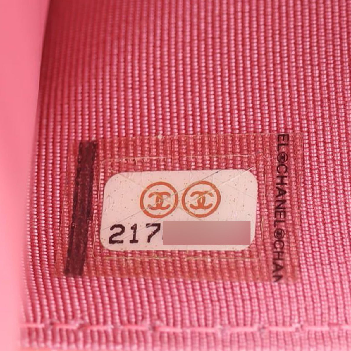 Chanel Classic Wallet on Chain Patent | Coral Pink