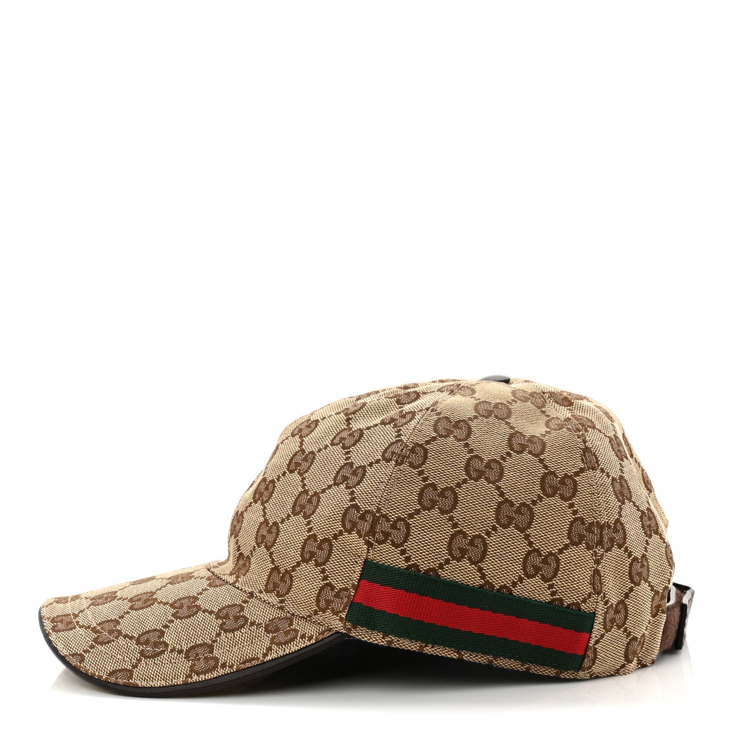 Monogram Web Baseball Hat M Beige Cocoa