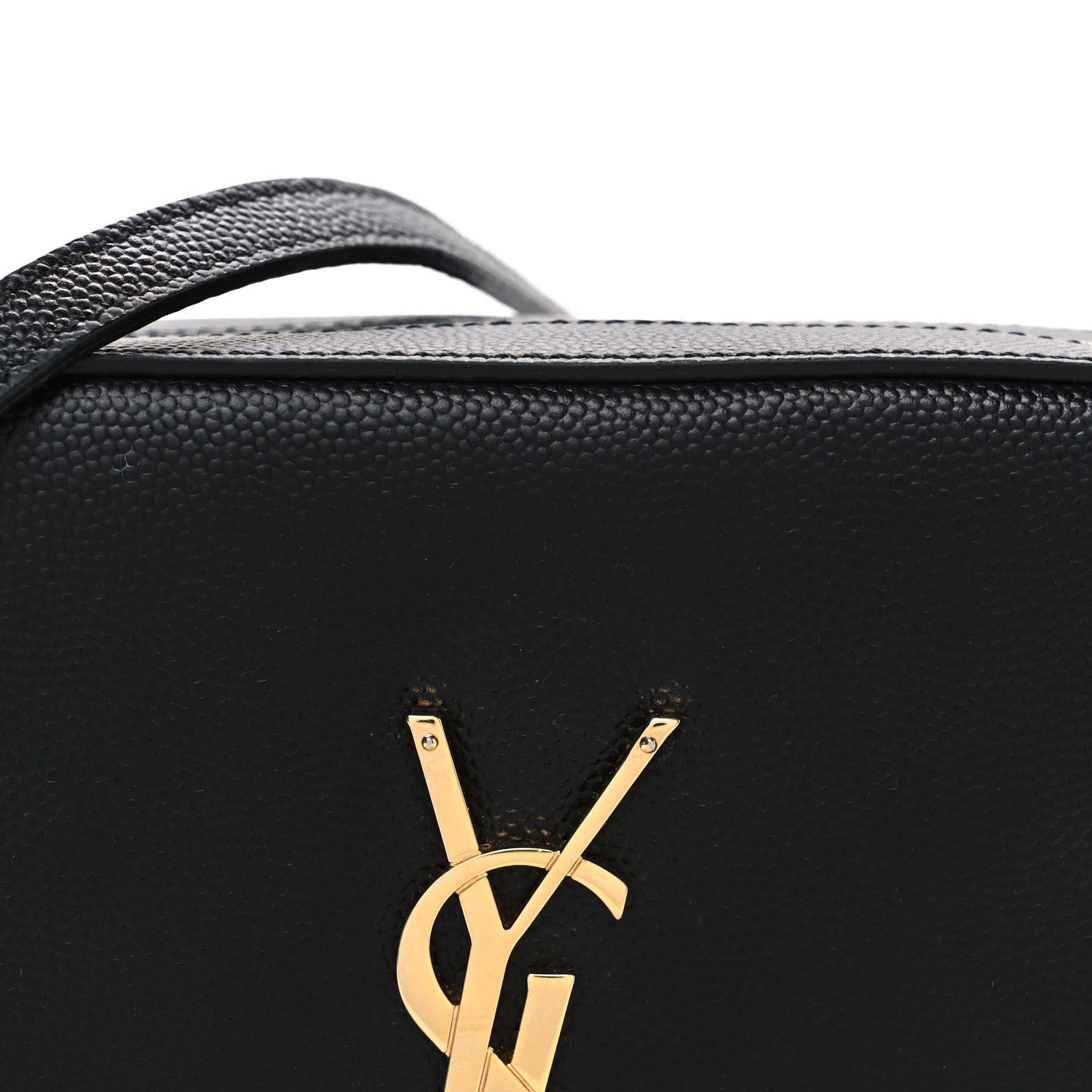 Grain De Poudre Small Classic Monogram Camera Bag Black