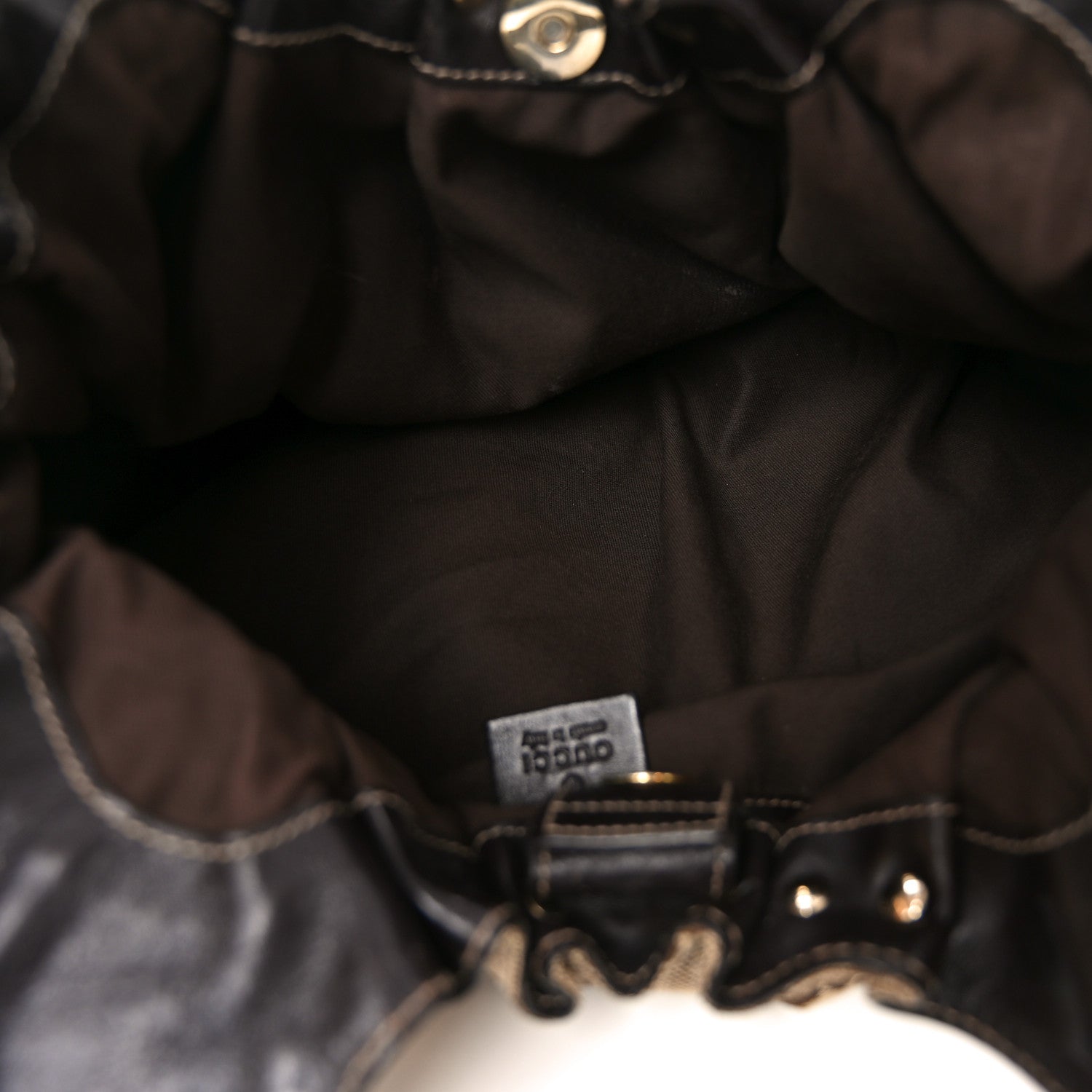 Monogram Studded Medium Pelham Shoulder Bag Dark Brown