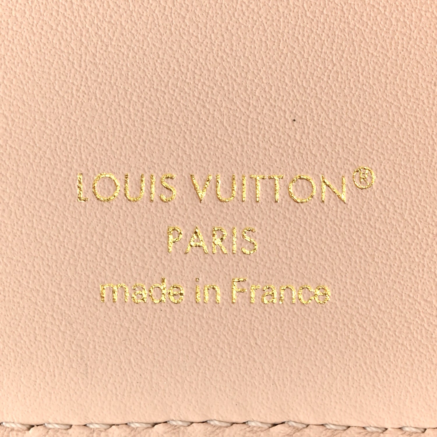 Lambskin Embossed Monogram Lou Coussin Wallet Dream