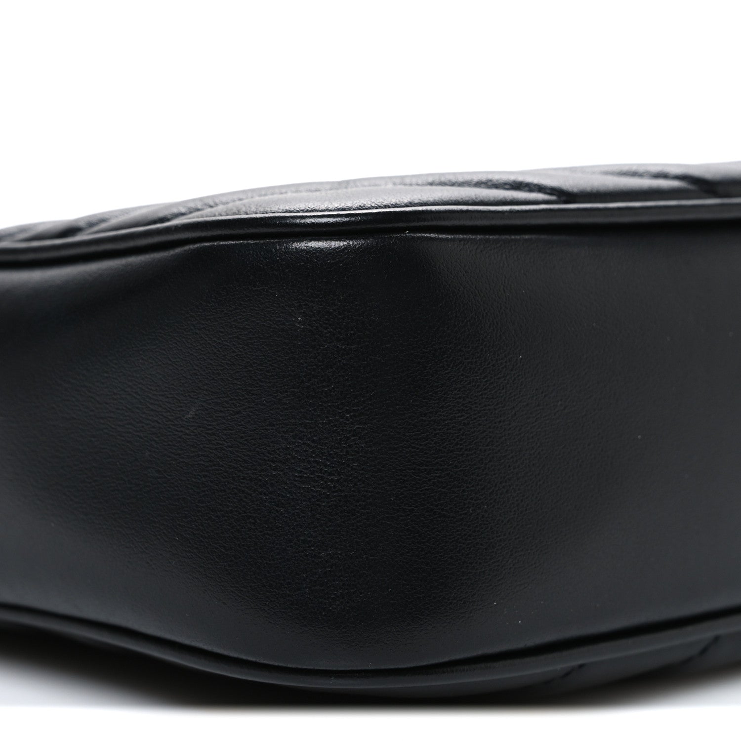 Calfskin Matelasse Monogram Lou Camera Bag Black