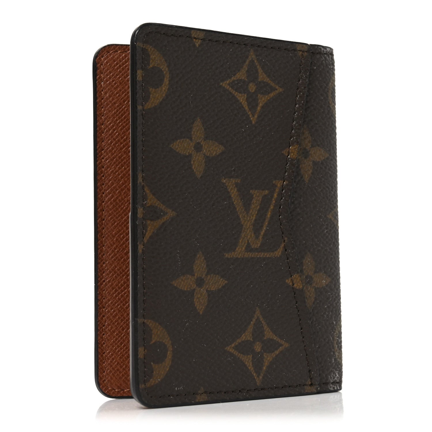 Monogram Pocket Organizer Card Holder NM