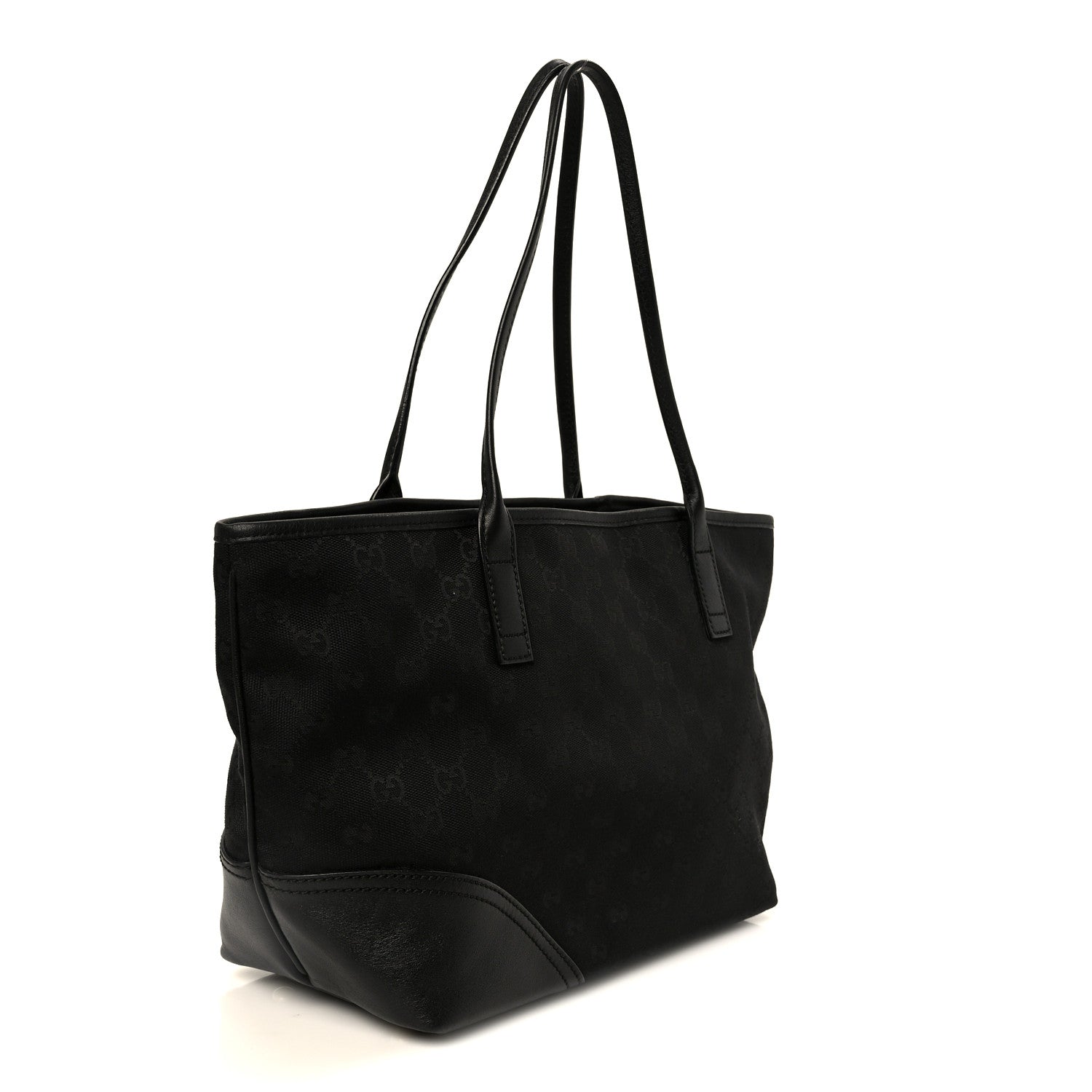 Monogram Medium New Britt Tote Black