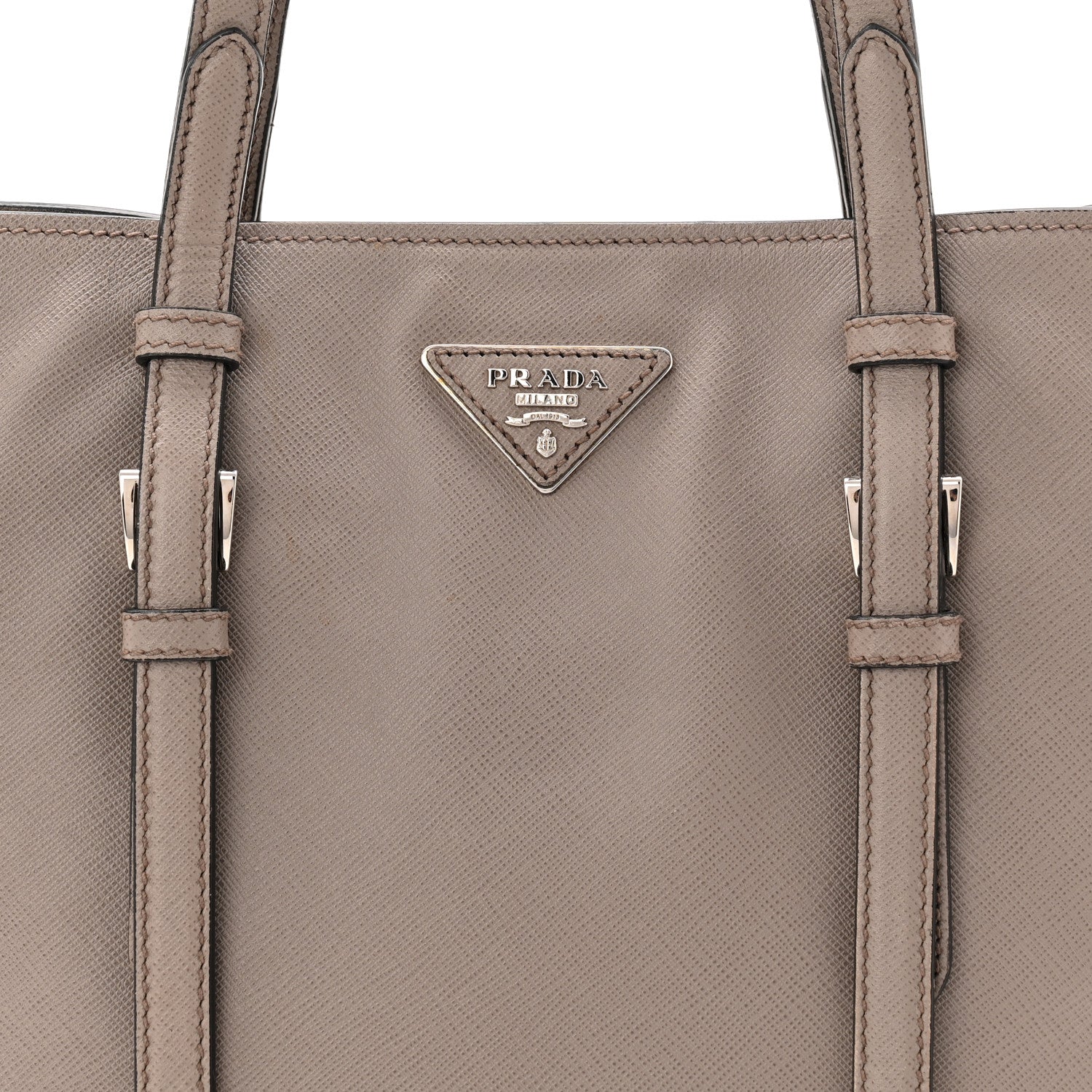 Saffiano Shopping Tote Argilla