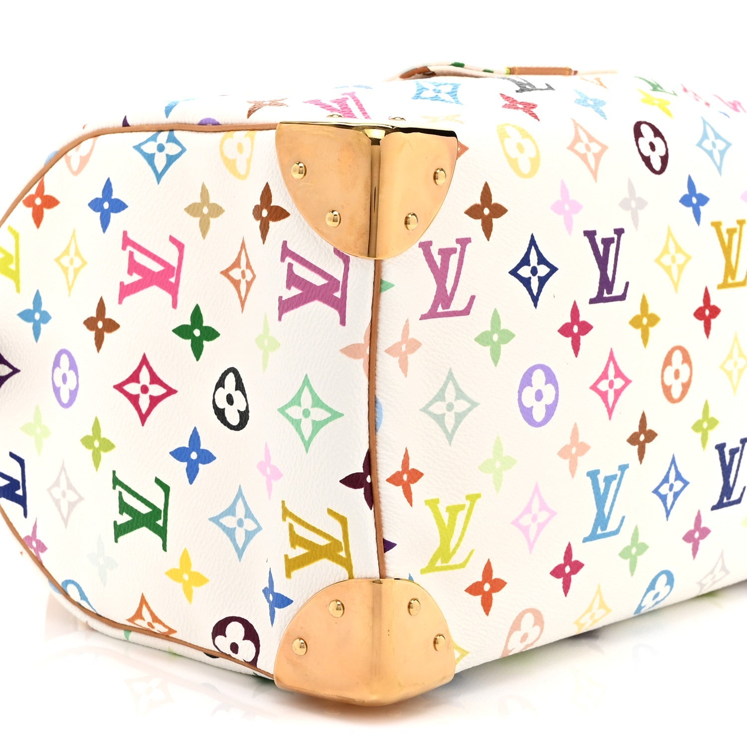 Monogram Multicolor Speedy 30 White
