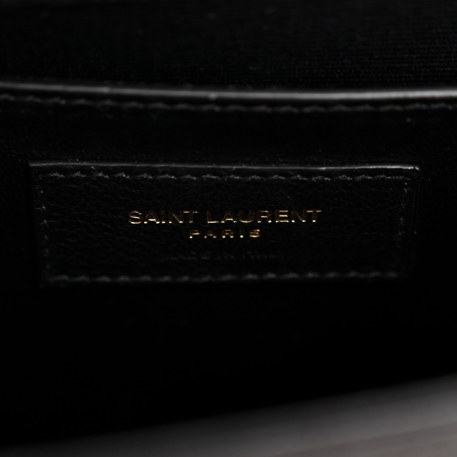 Grain De Poudre Small Classic Monogram Kate Tassel Satchel Black