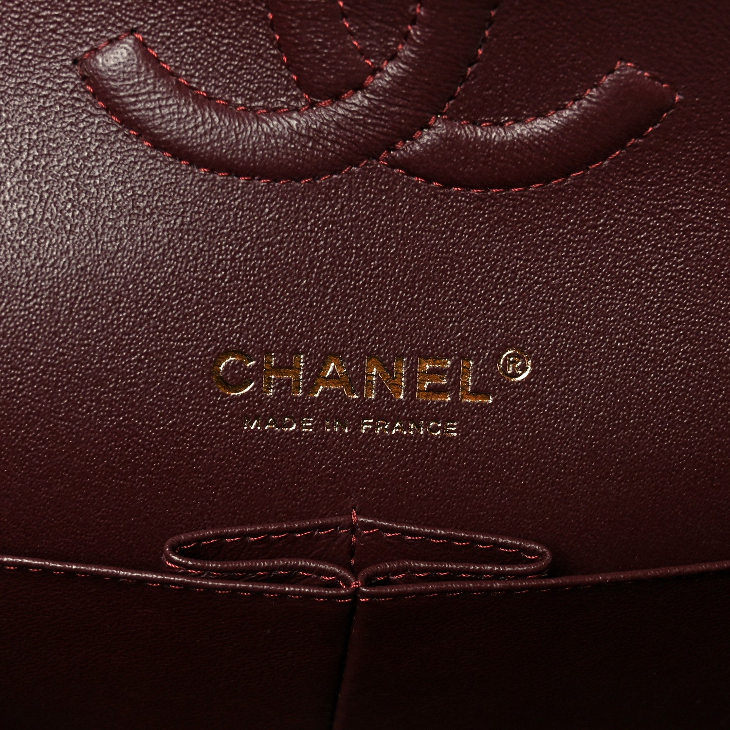 Lambskin Quilted Small Double Flap Black