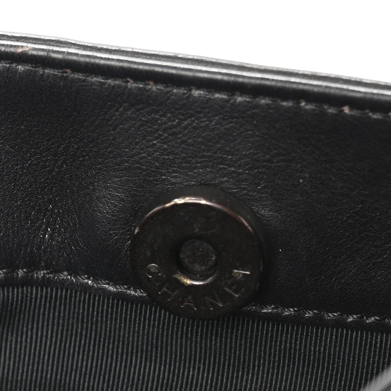Lambskin CC Shoulder Bag Black
