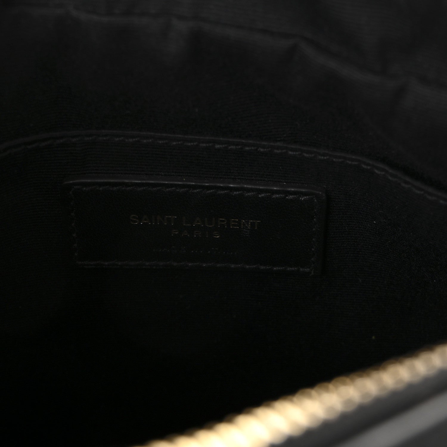 Calfskin Matelasse Monogram Lou Camera Bag Black