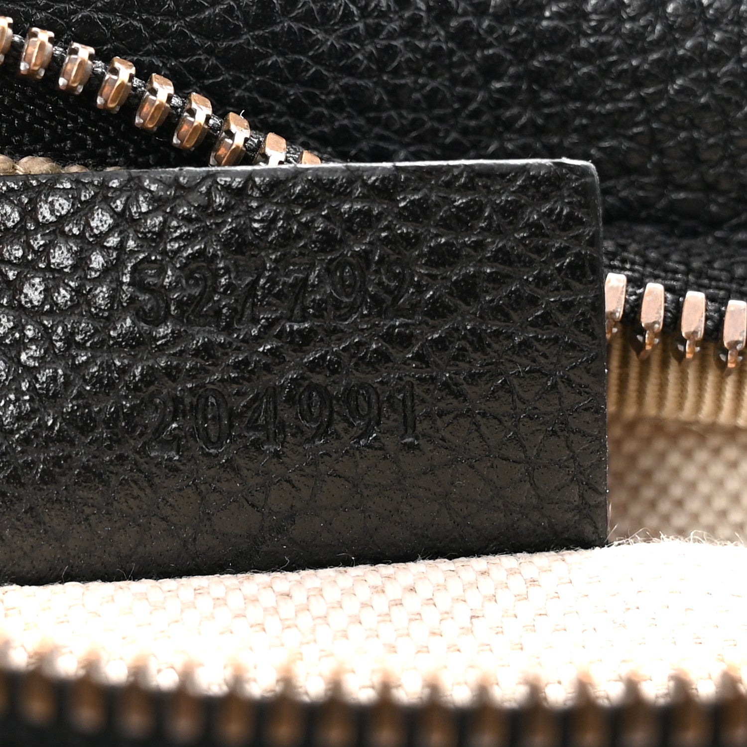 Grained Calfskin Logo Belt Bag Black