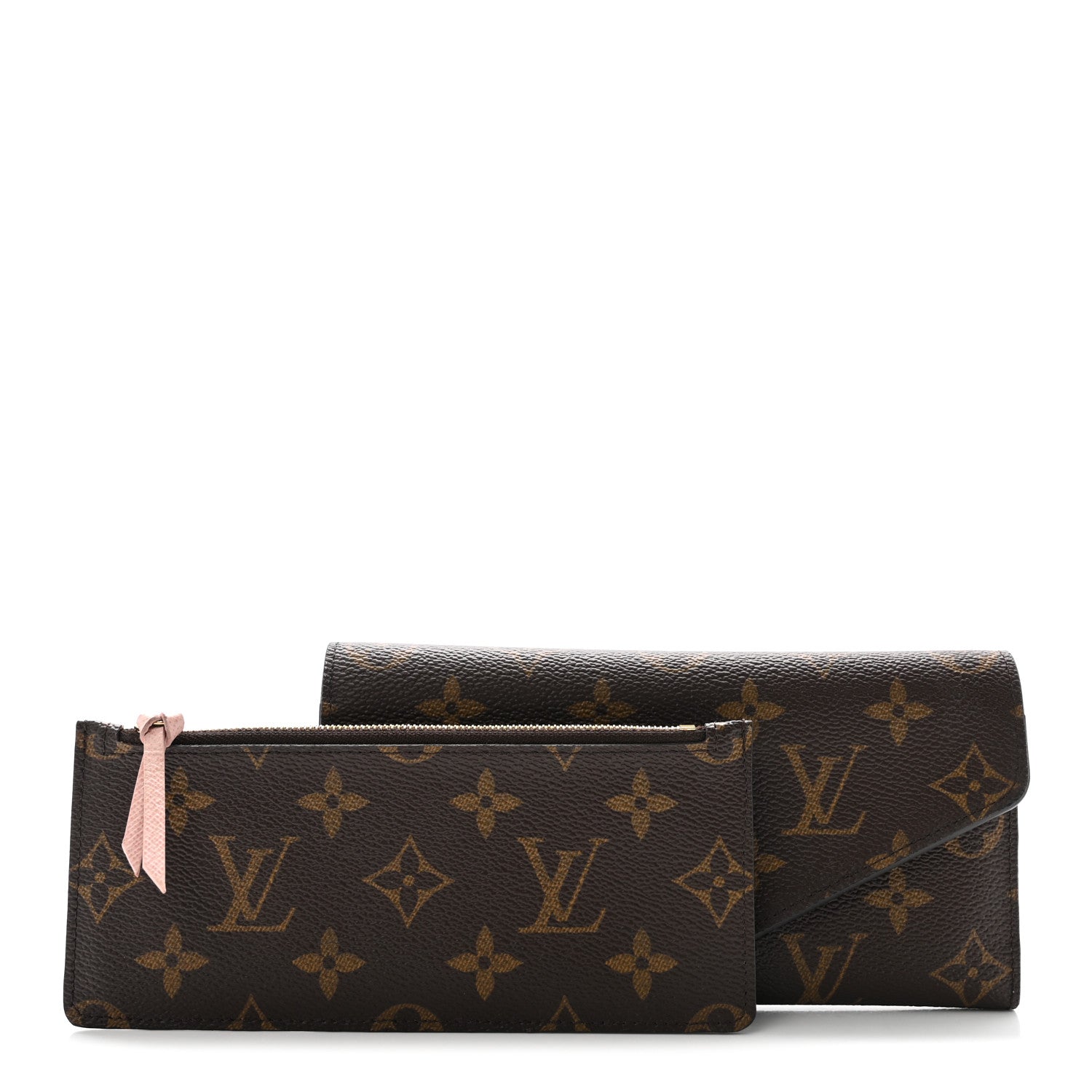 Monogram Josephine Wallet Rose Ballerine