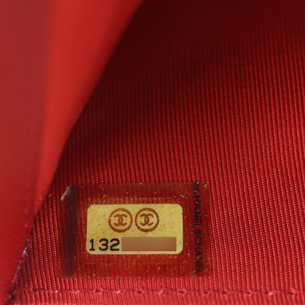Chanel Classic Flap Wallet | Red Diamond