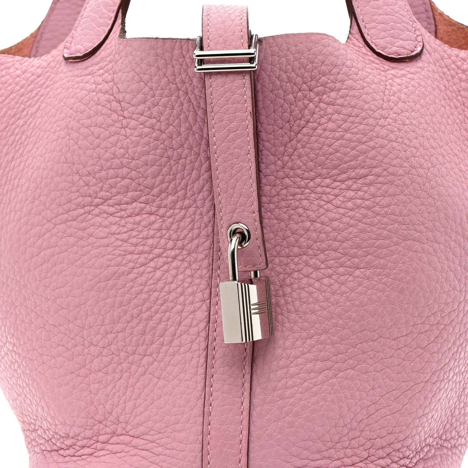 Taurillon Clemence Picotin Lock 18 PM Mauve Sylvestre