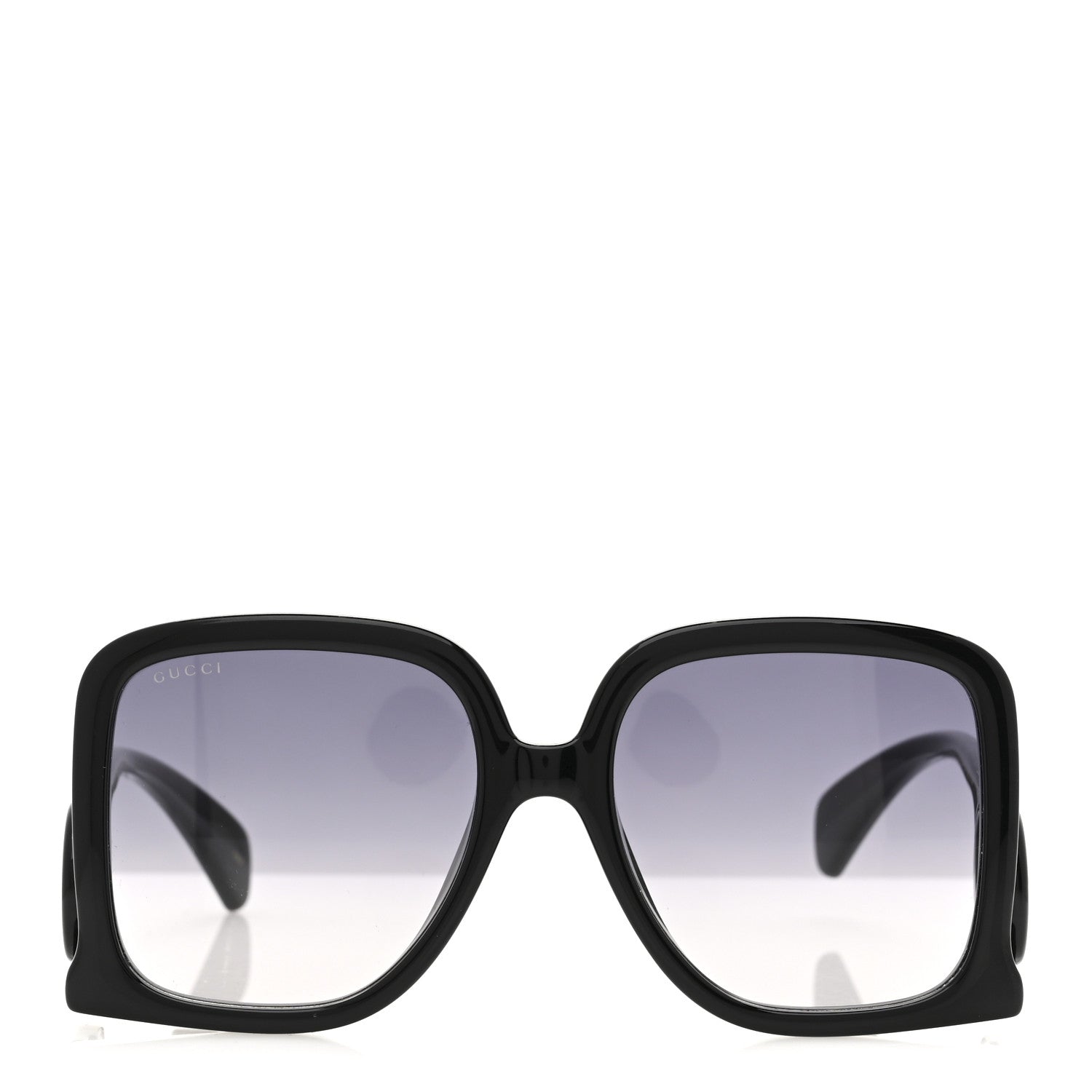 Acetate Rectangle Frame Sunglasses GG1326S Black